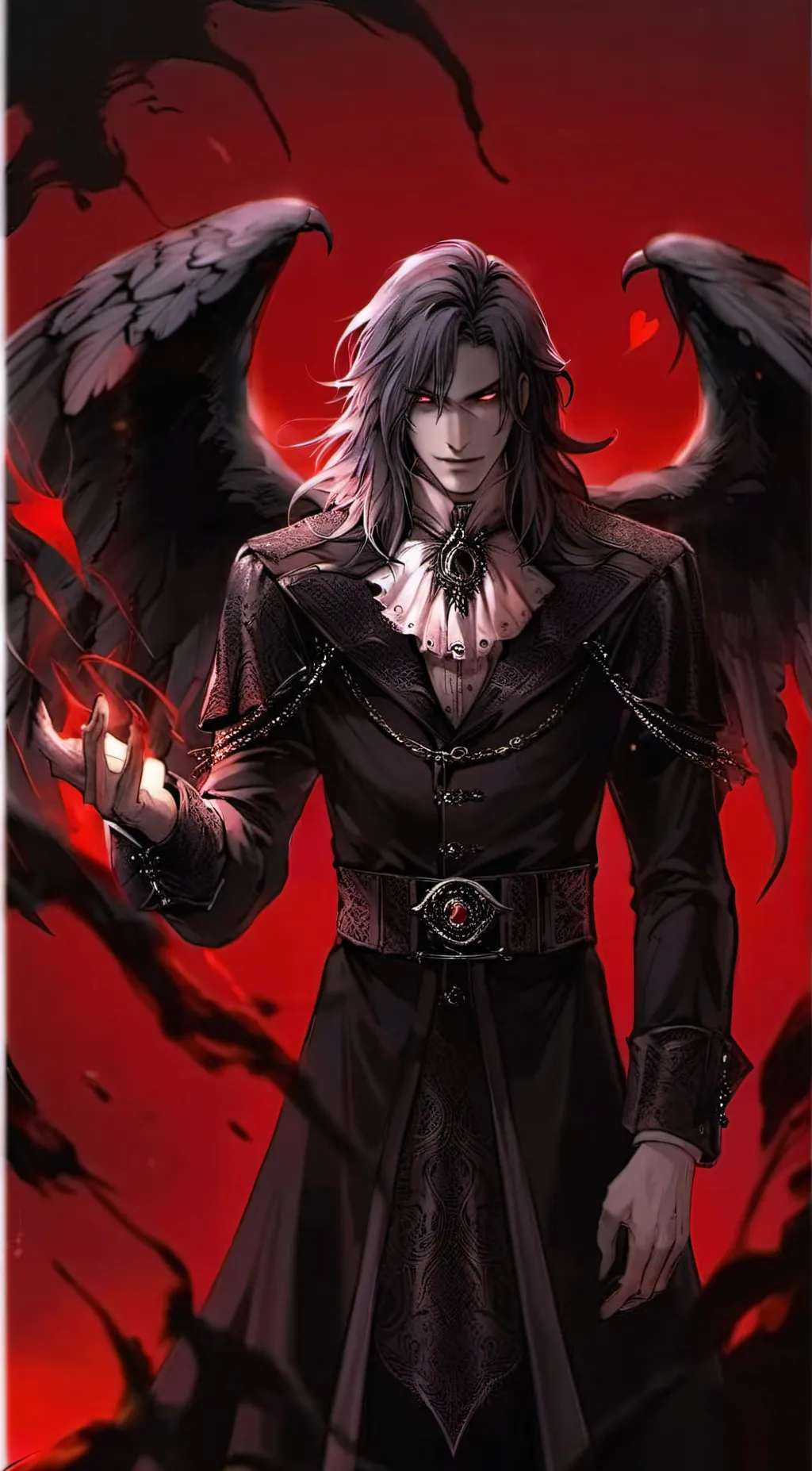 ai character: Alucard background