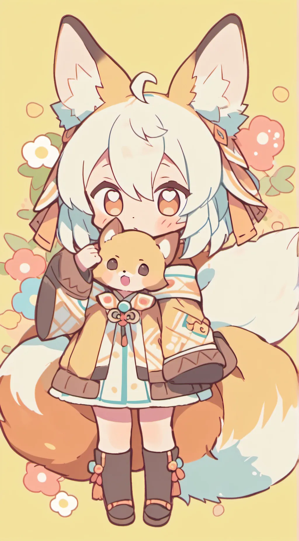 ai character: tails  background