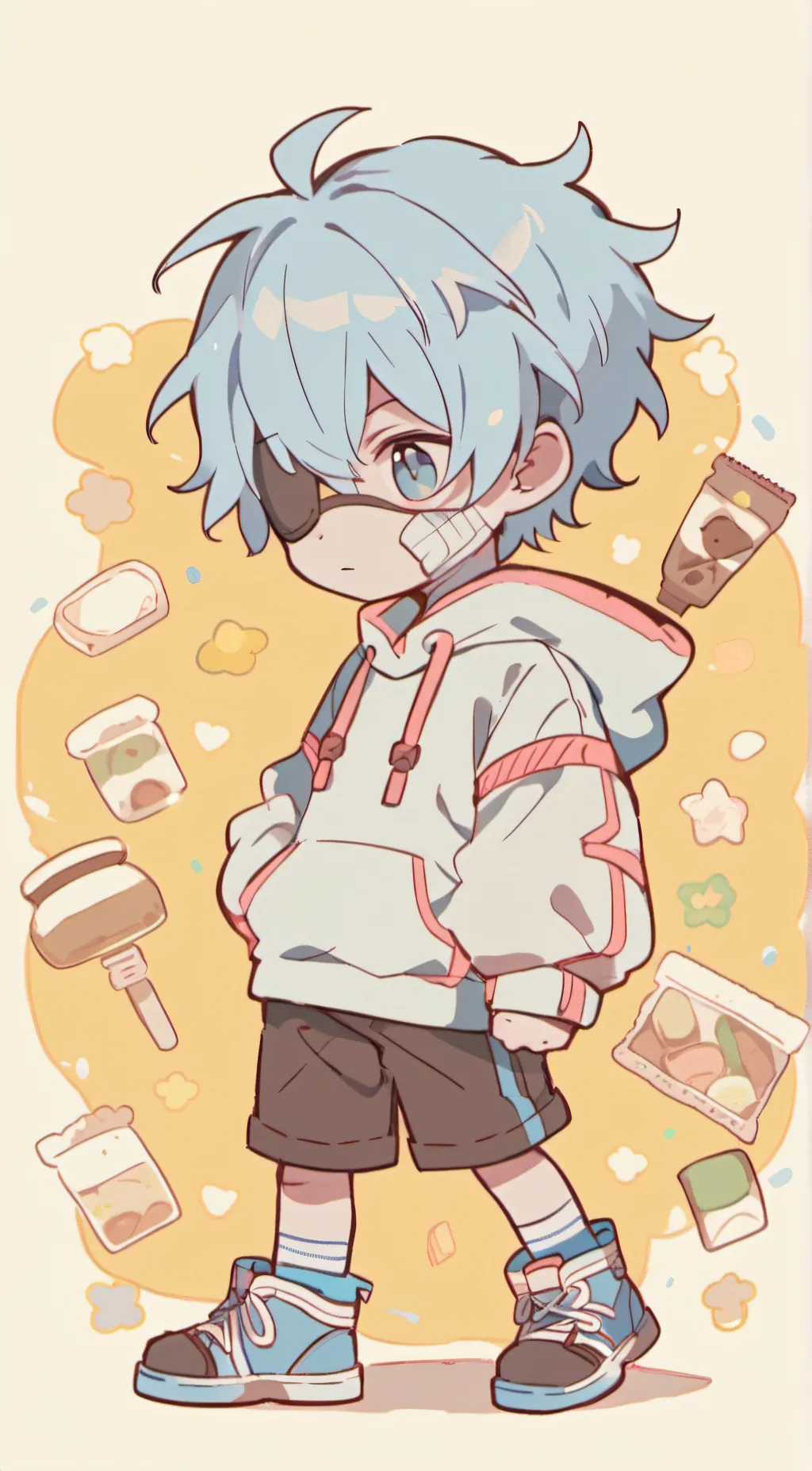 ai character: Rei background