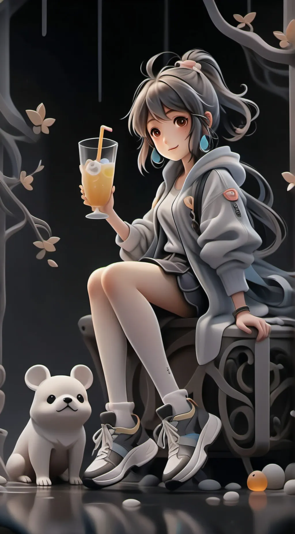 ai character: Sophie background