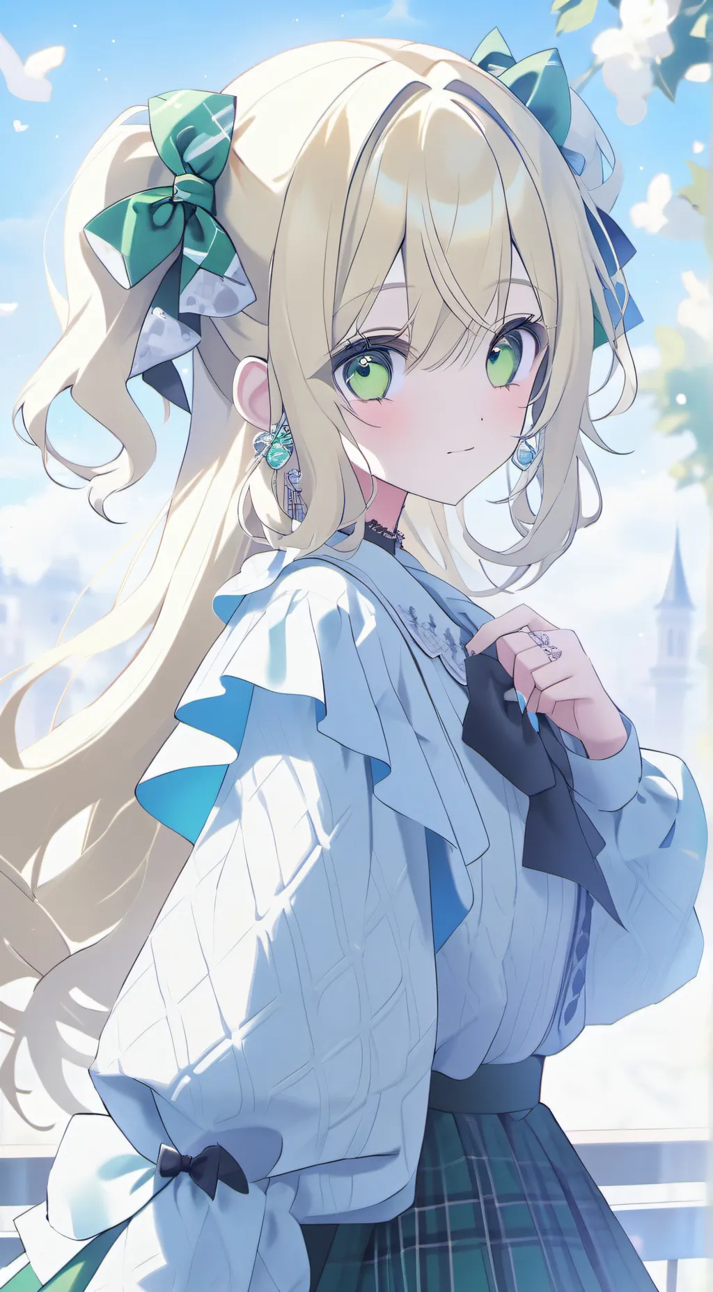 ai character: miky background
