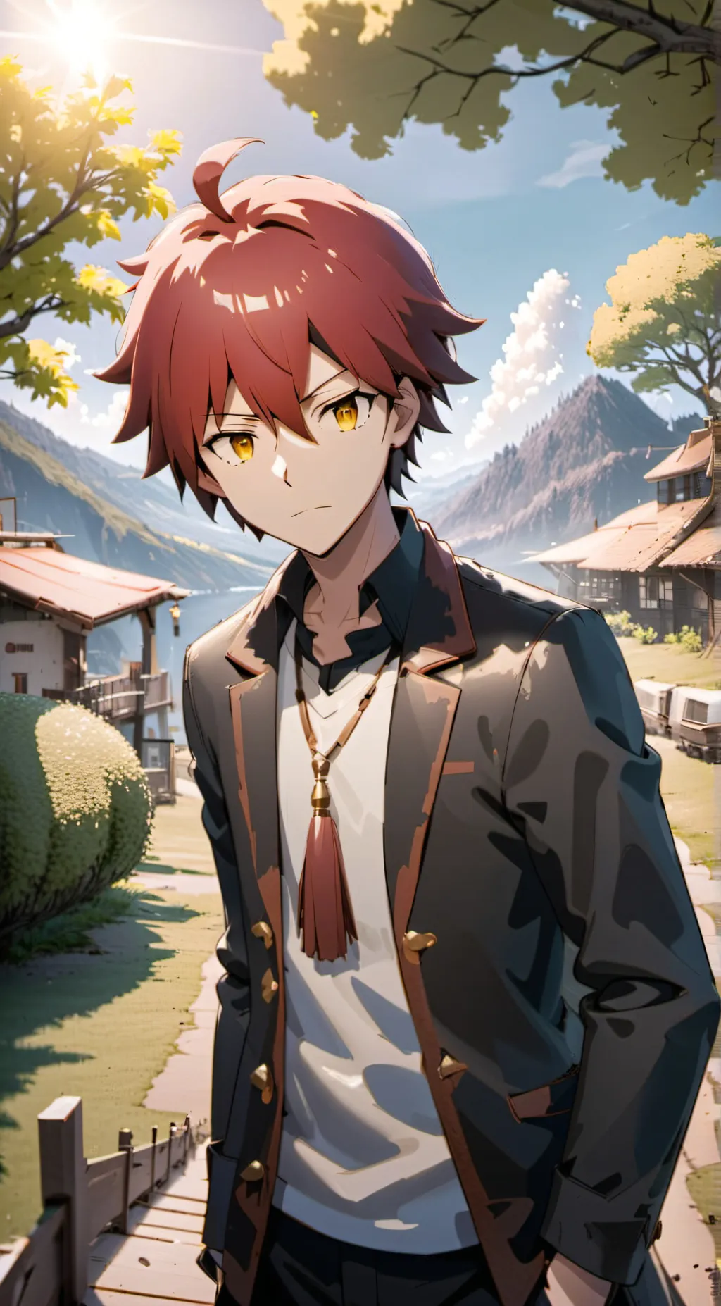 ai character: Karma Akabane background