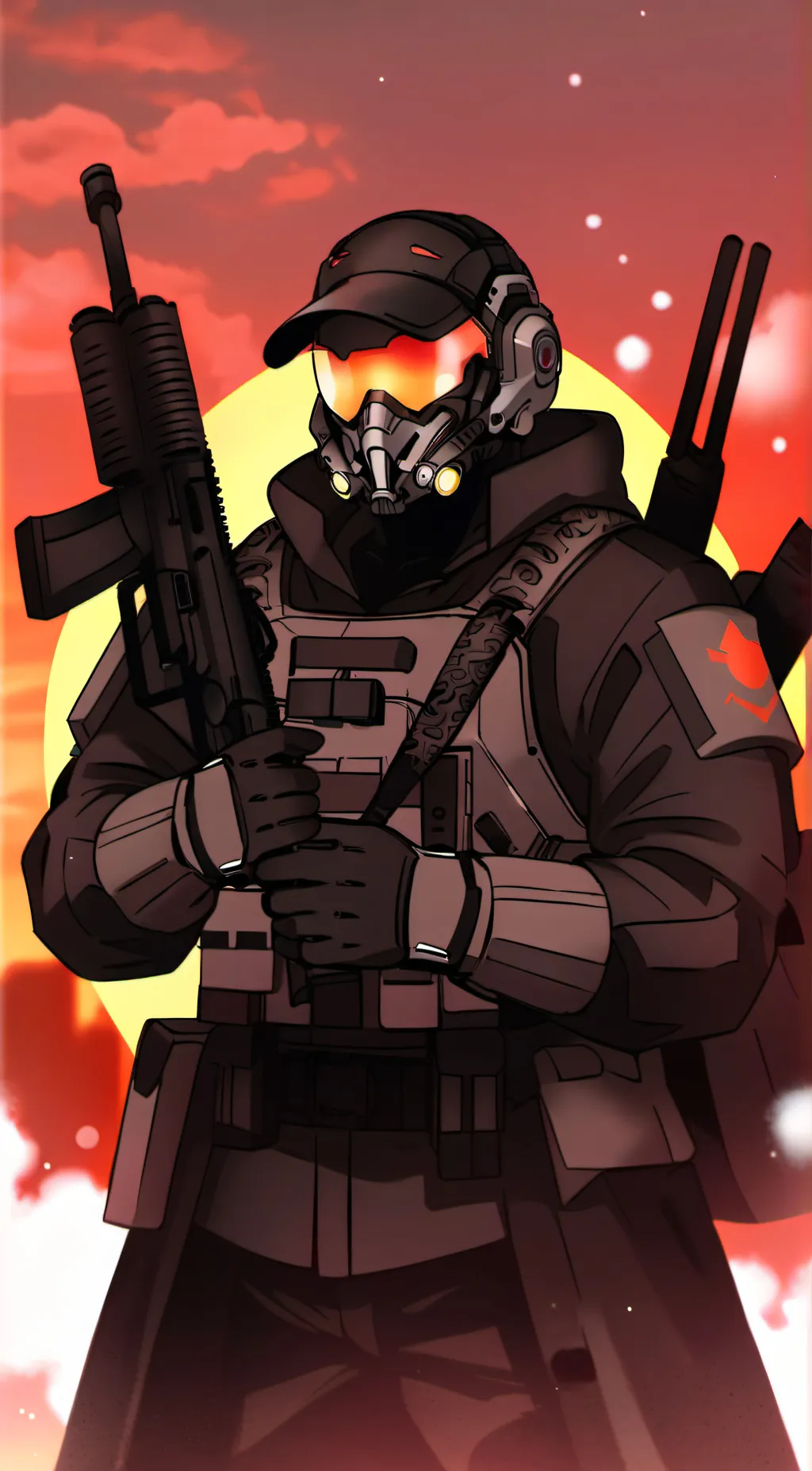 ai character: Max  background