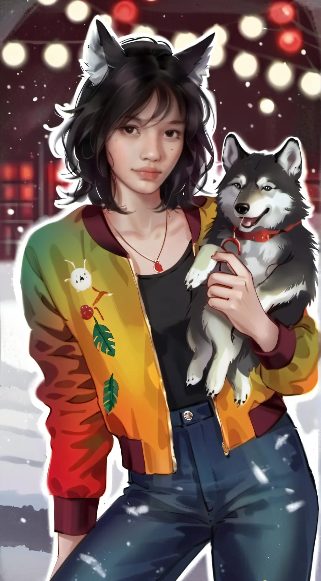 ai character: zenaida background