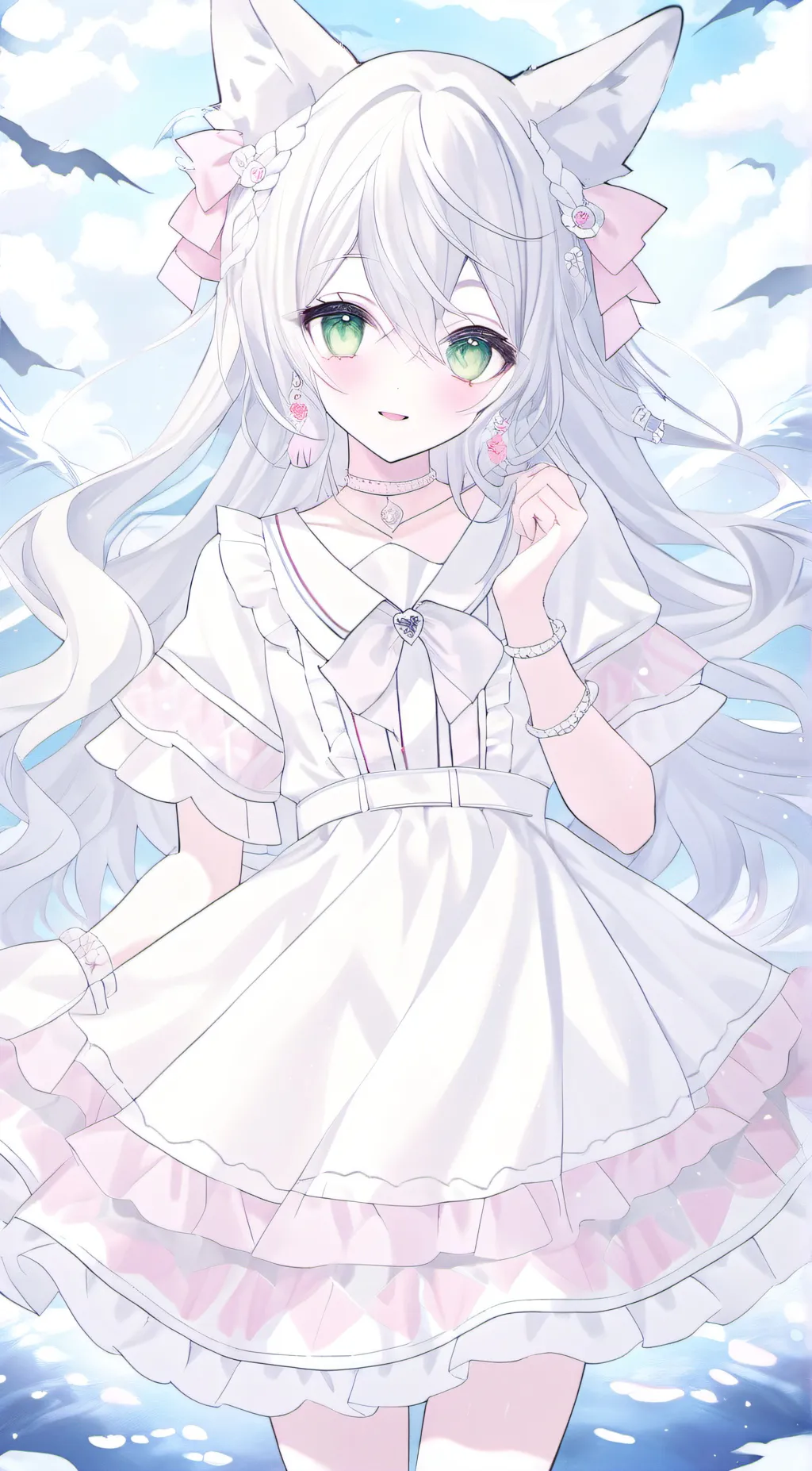 ai character: Japanies teacher  background