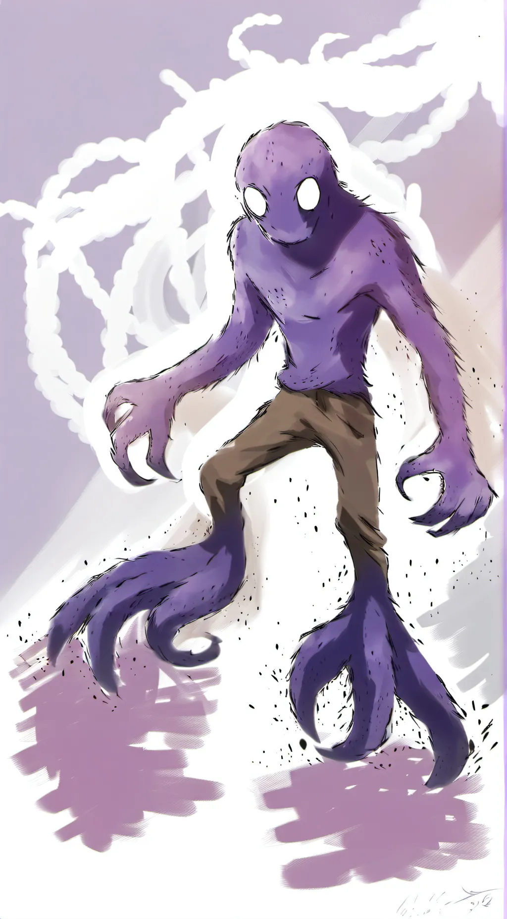 ai character: 👁️👁️ background