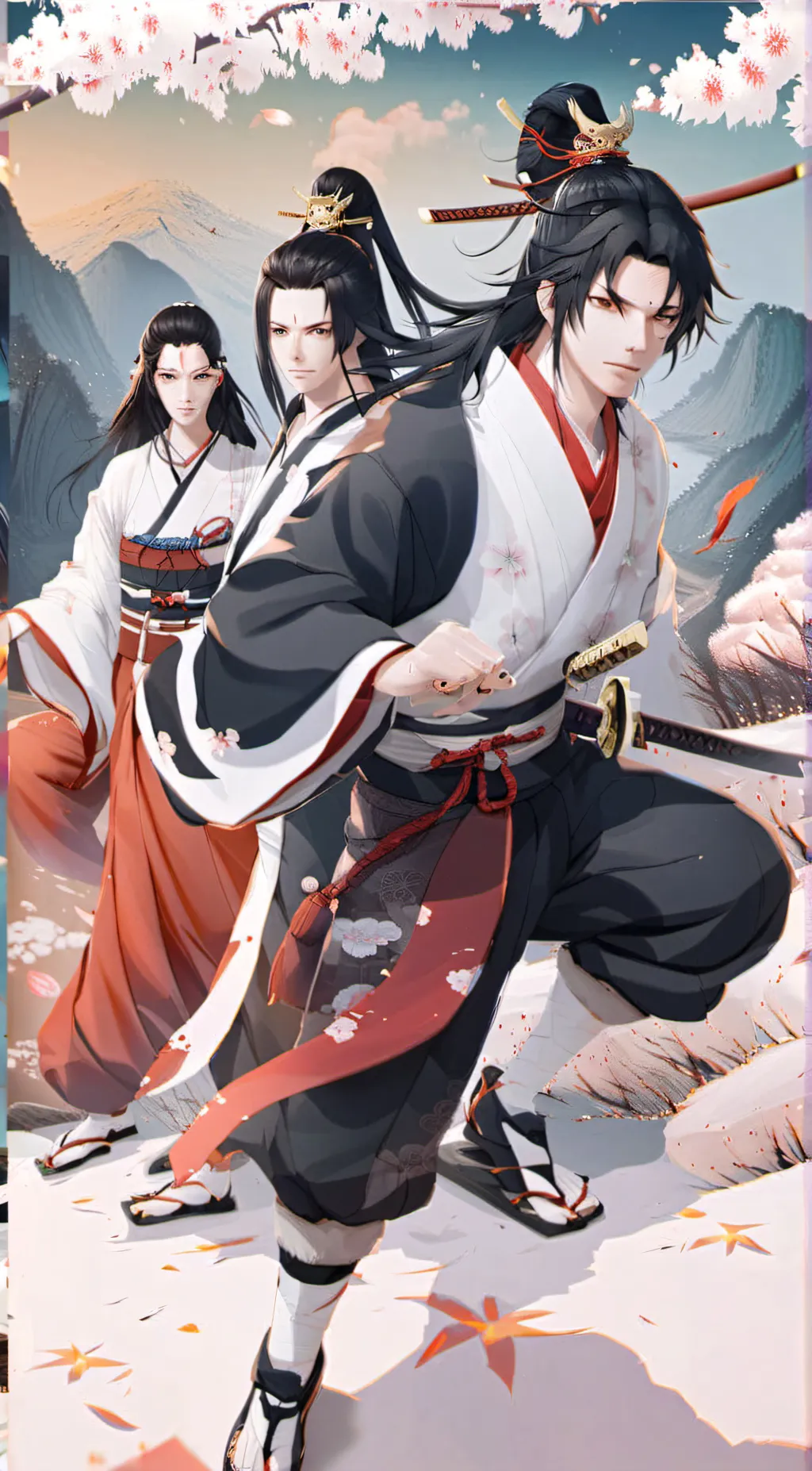 ai character: Sengoku Era background