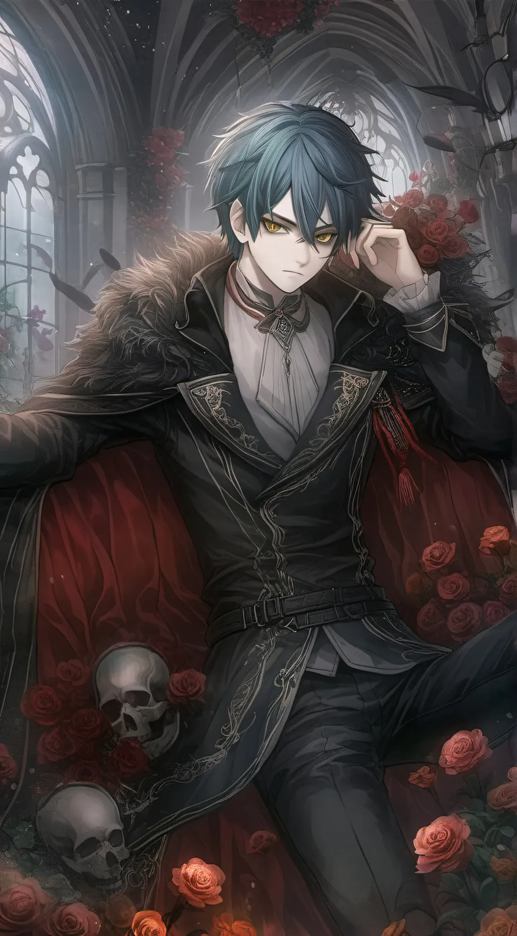ai character: vin background