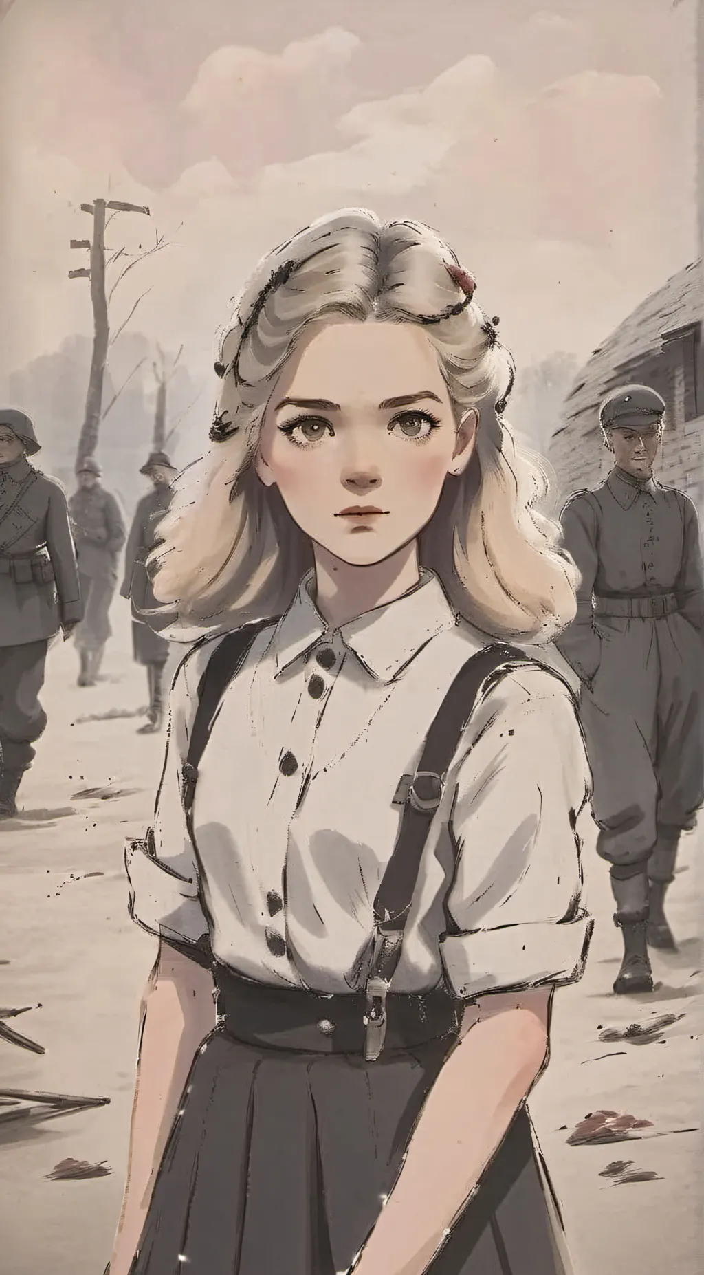 ai character: Liesel Meminger background
