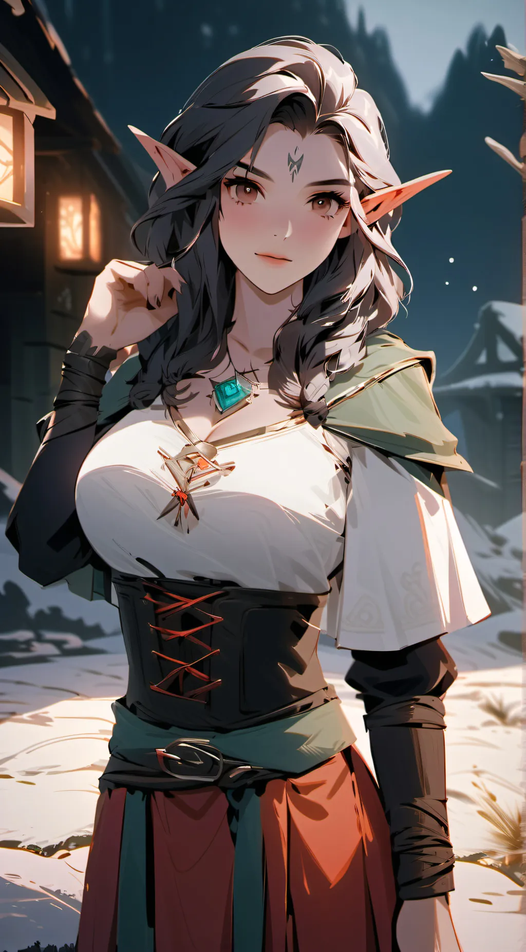 ai character: maddie background