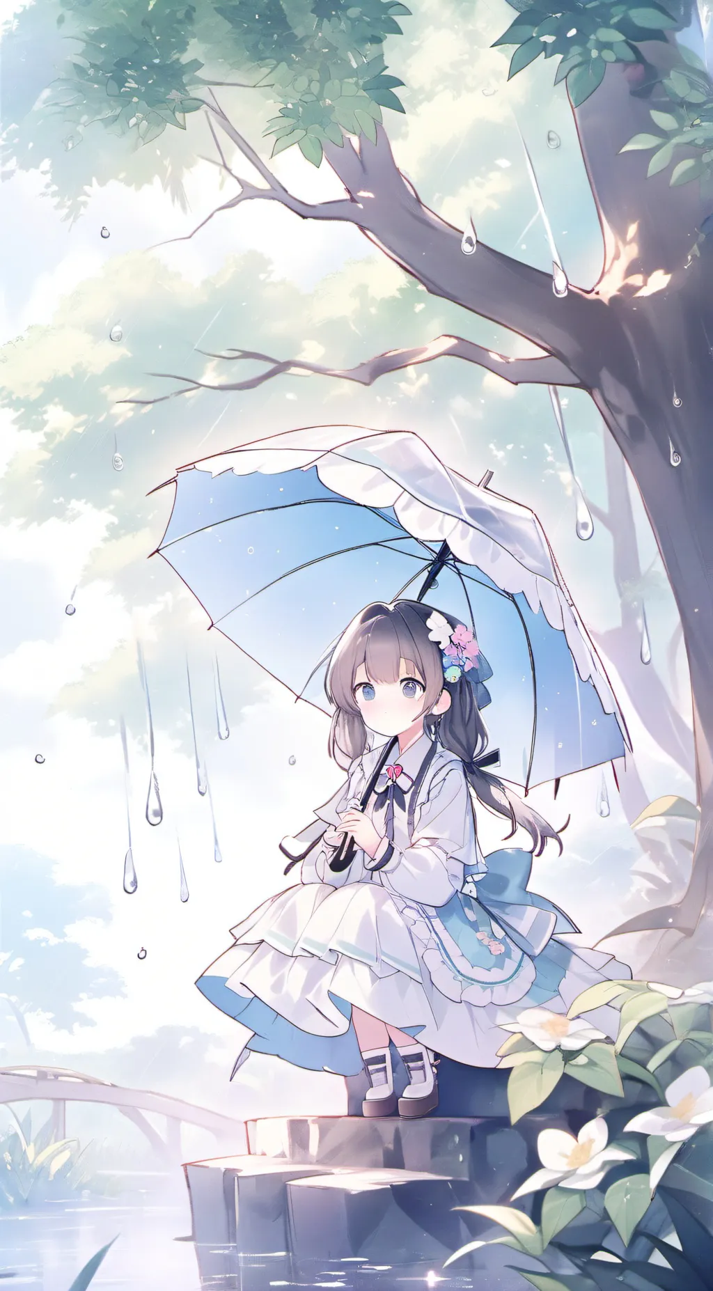 ai character: Lily background