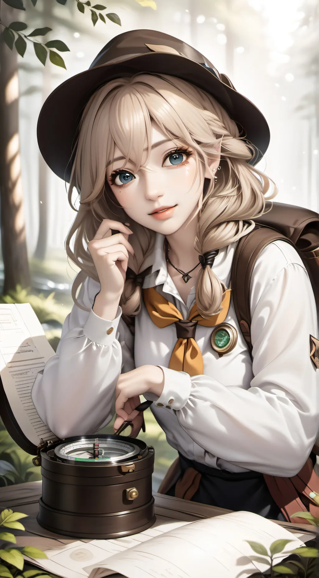 ai character: Maya background