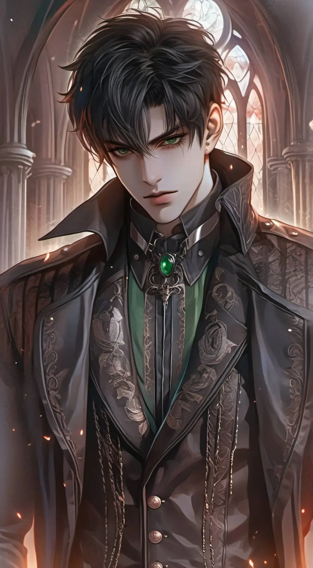 ai character: Evander background