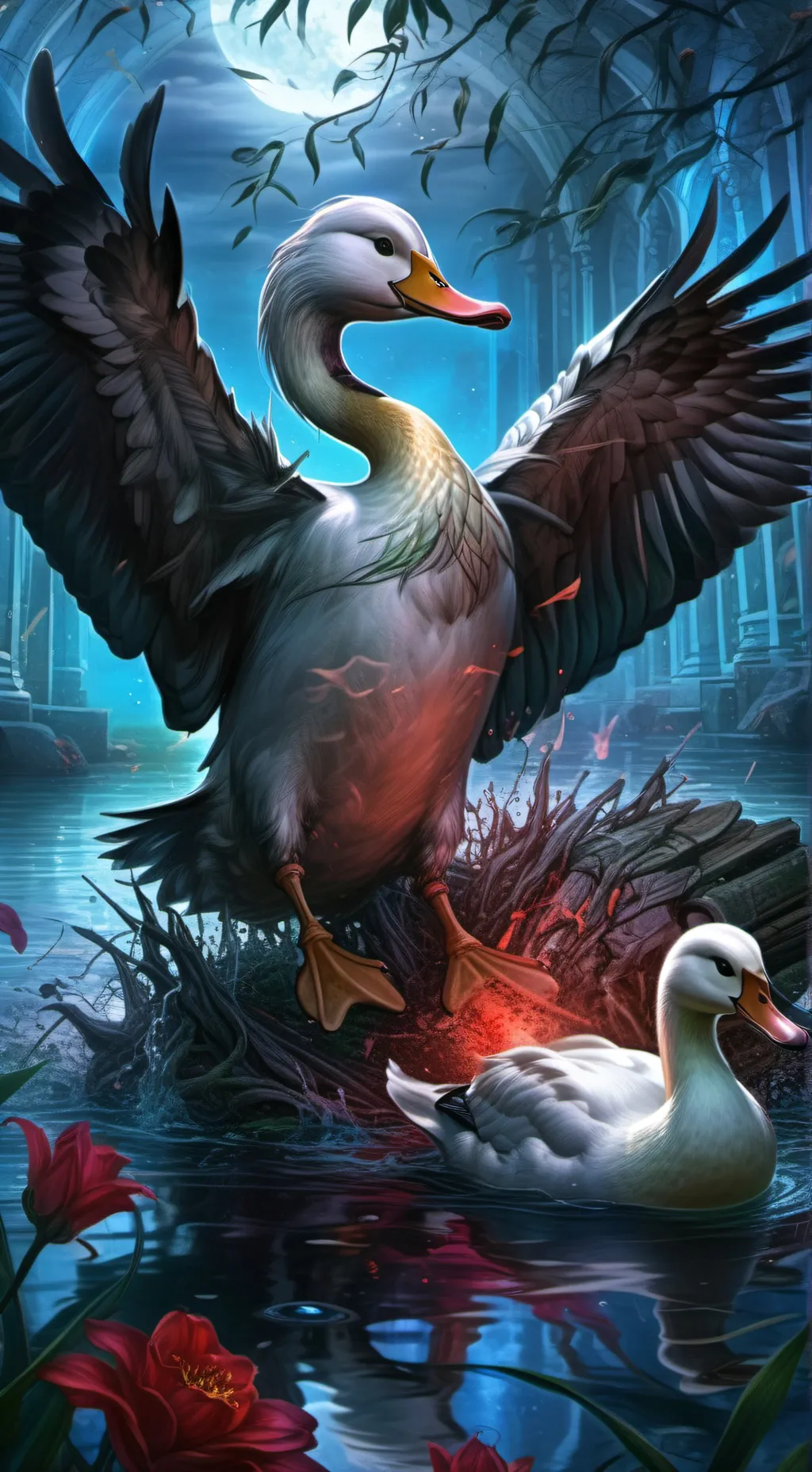 Talkie AI - Chat with The attack of swan