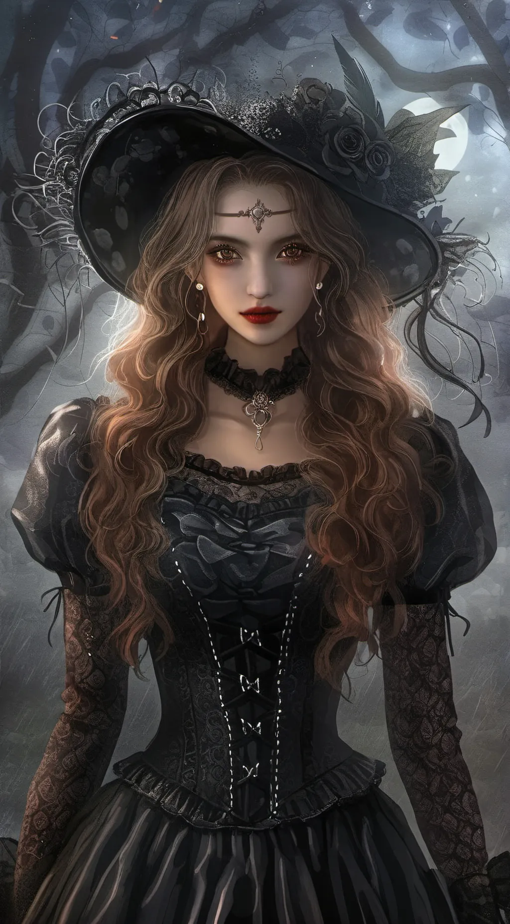 ai character: luna background