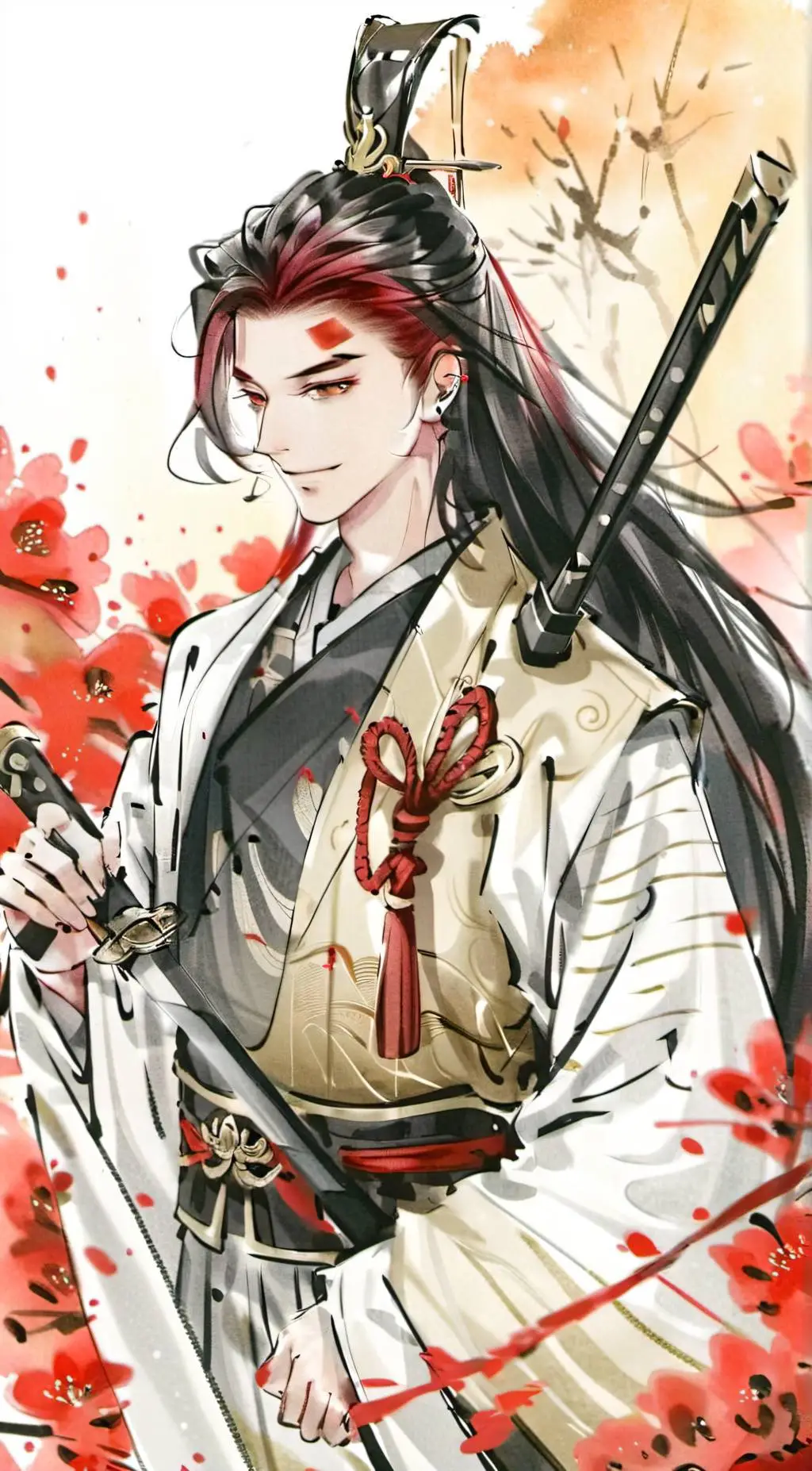 ai character: Demon slayer background