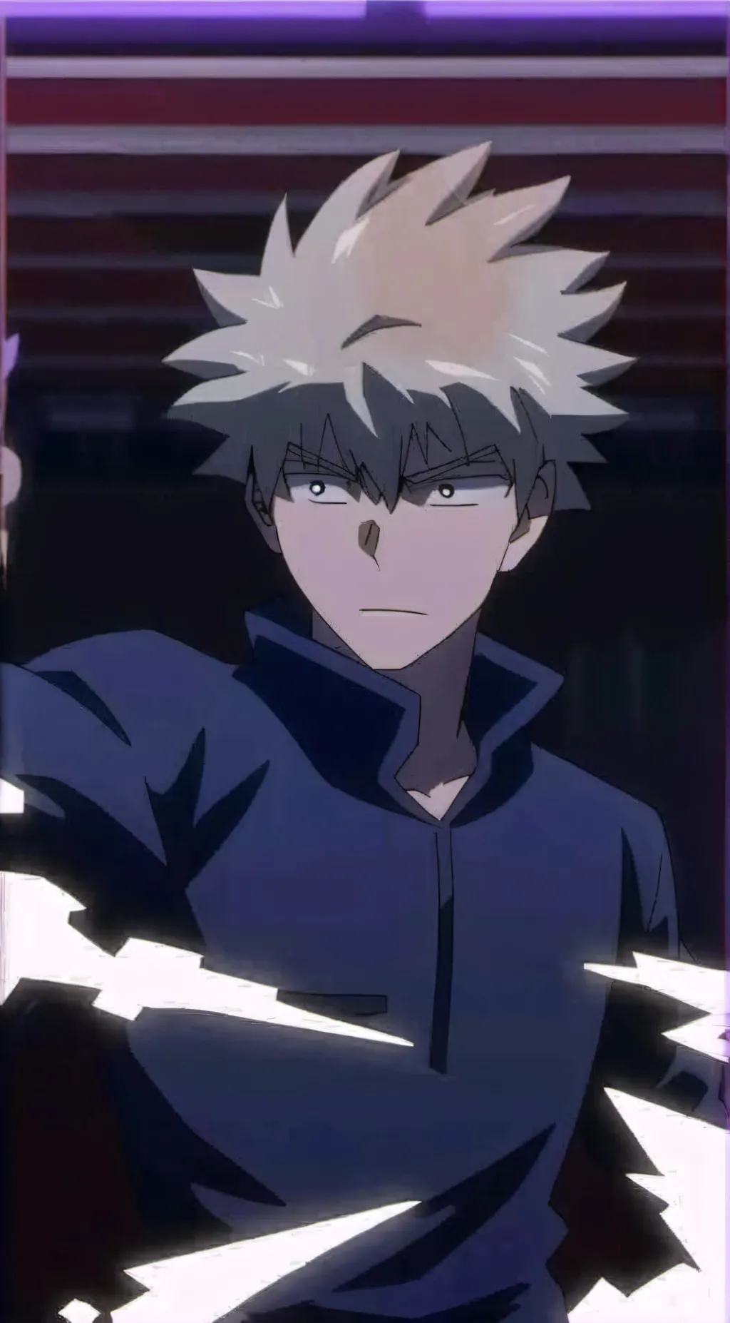 ai character: Bakugo  background