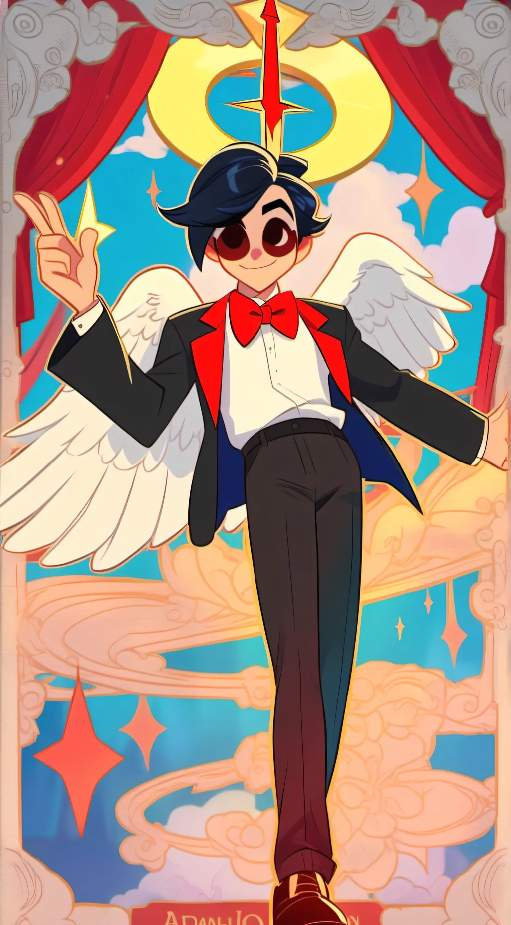 ai character: Adam lol- background