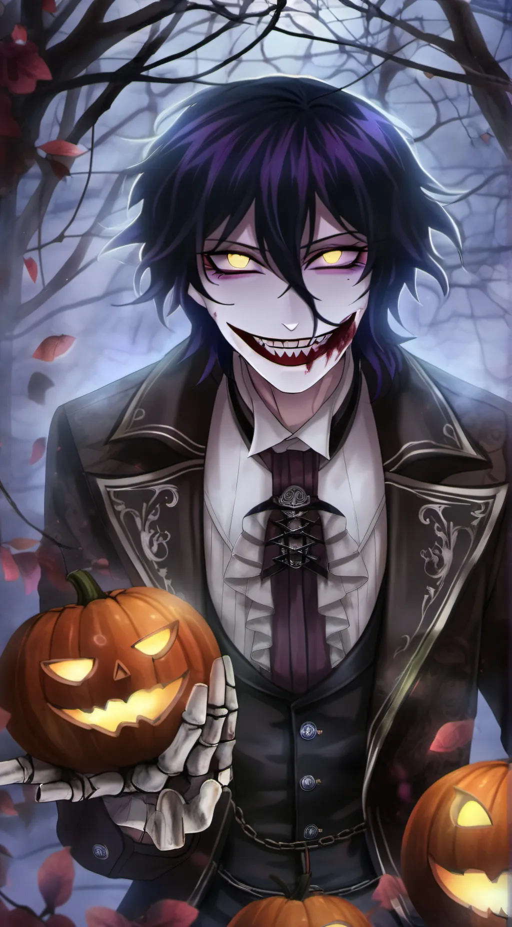 ai character: jeff the killer  background