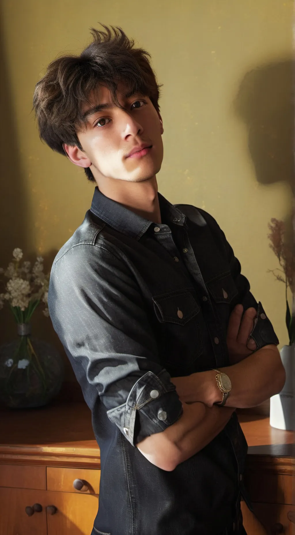ai character: Matthew  background