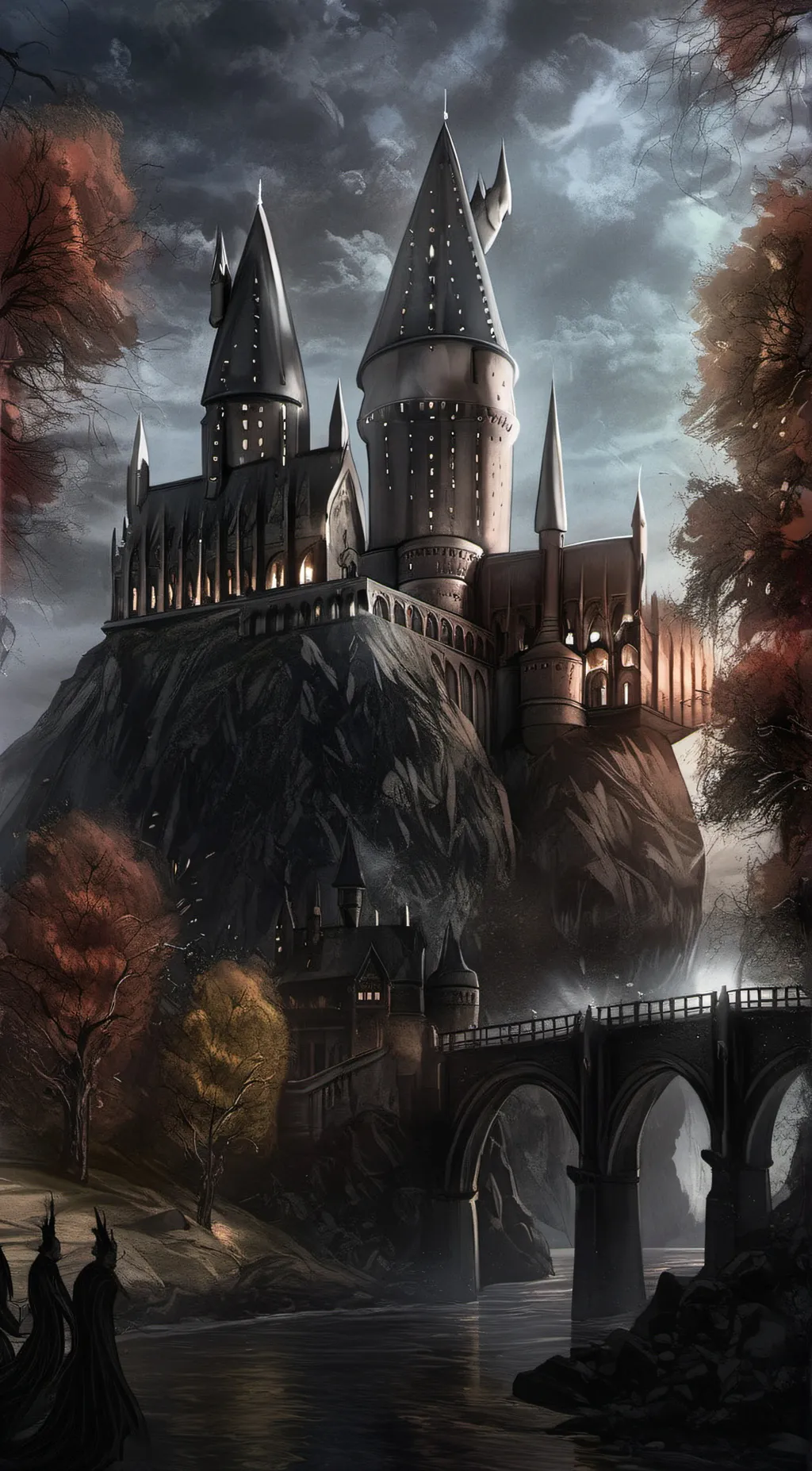 ai character: Deathly Hallows background