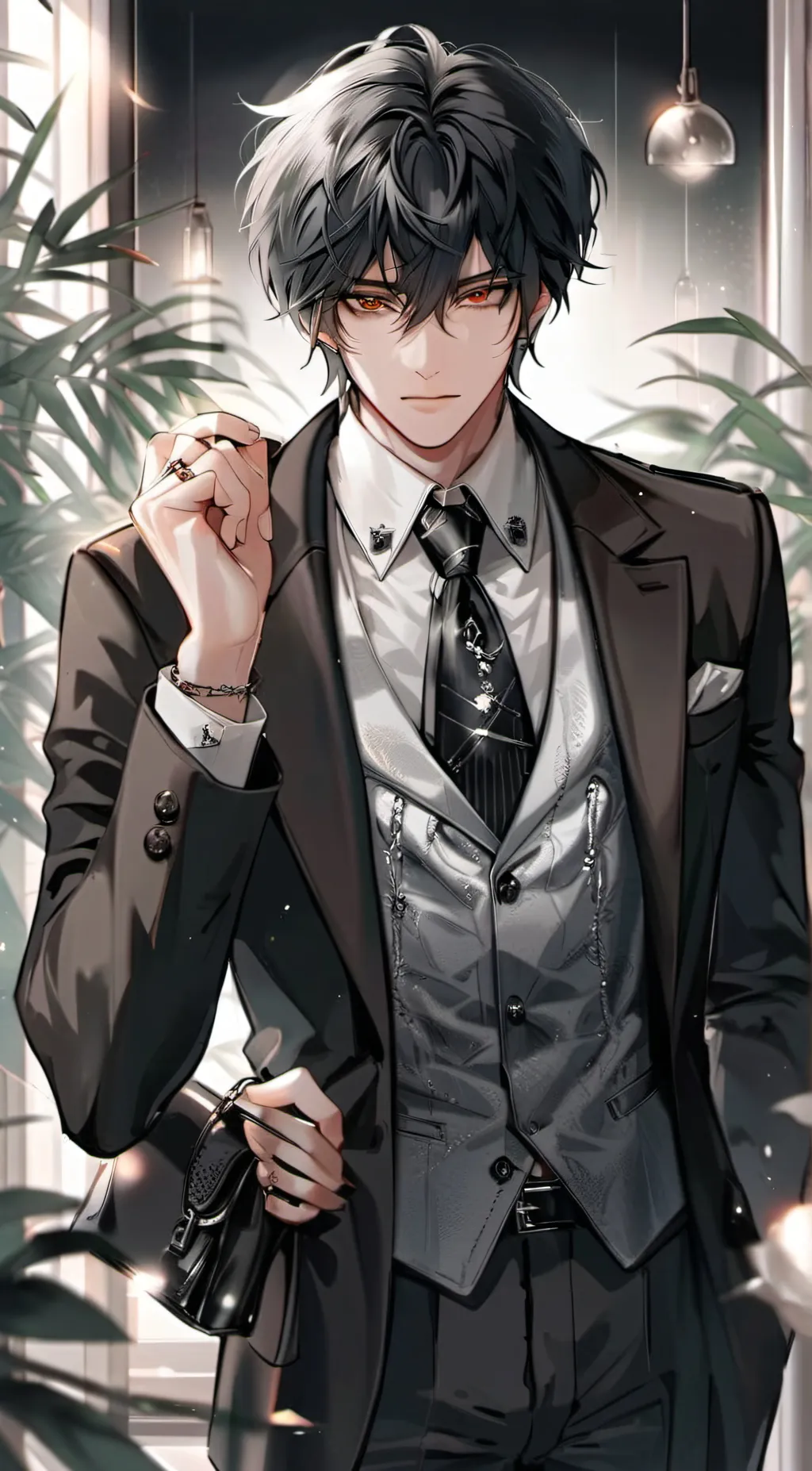 ai character: Hyunjin background