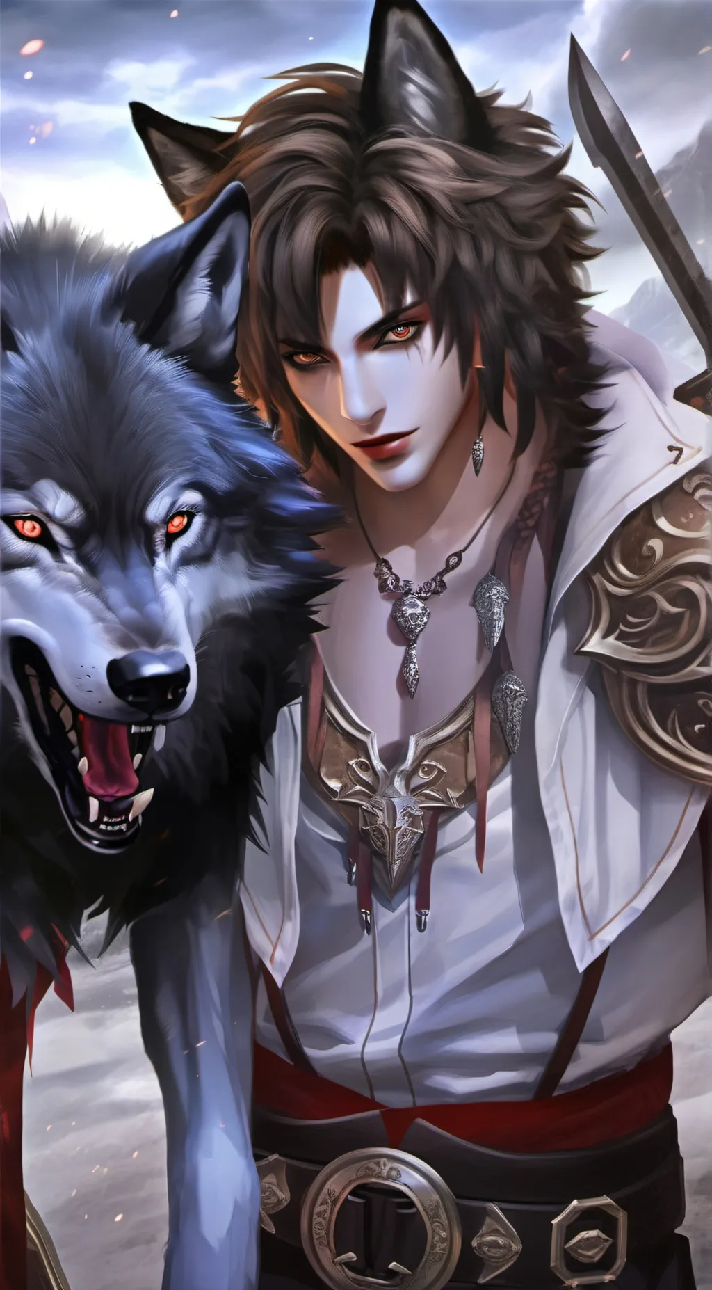 ai character: Zach background
