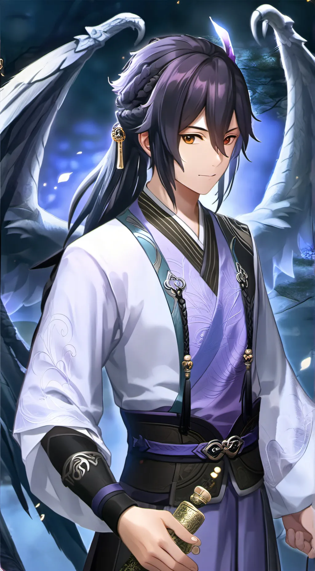 ai character: Ever Nyx background