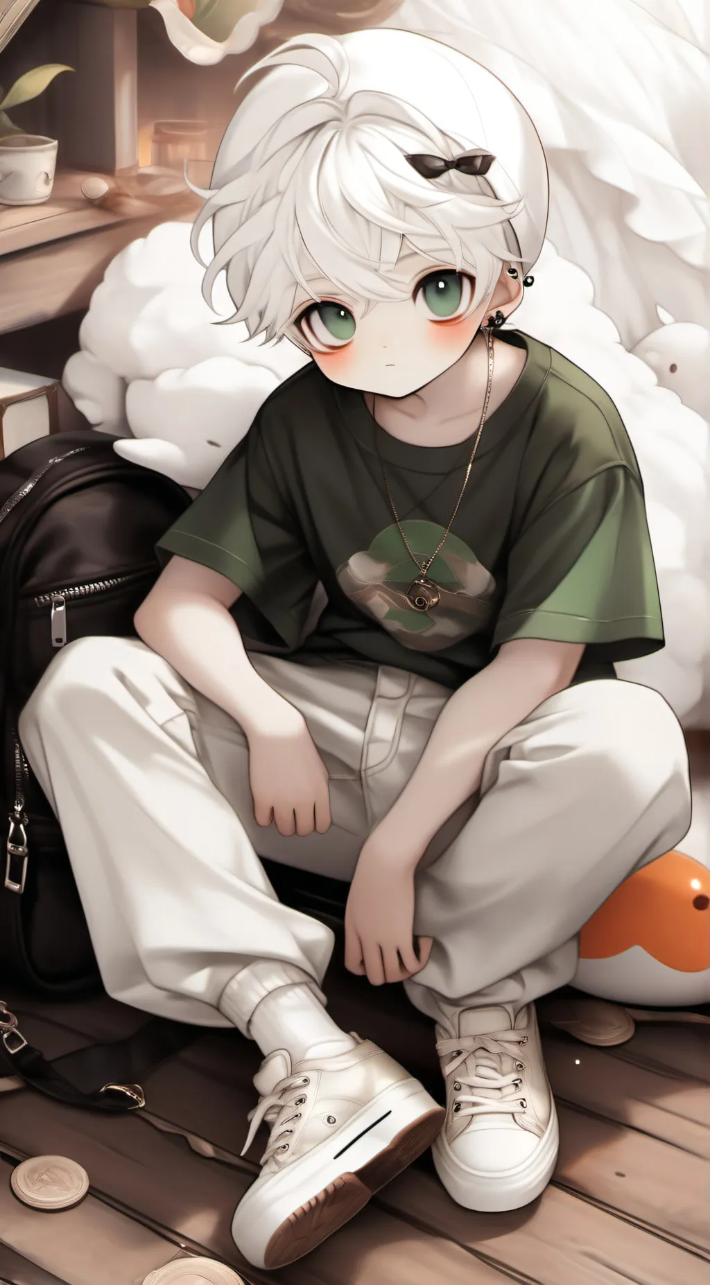 ai character: gojo background