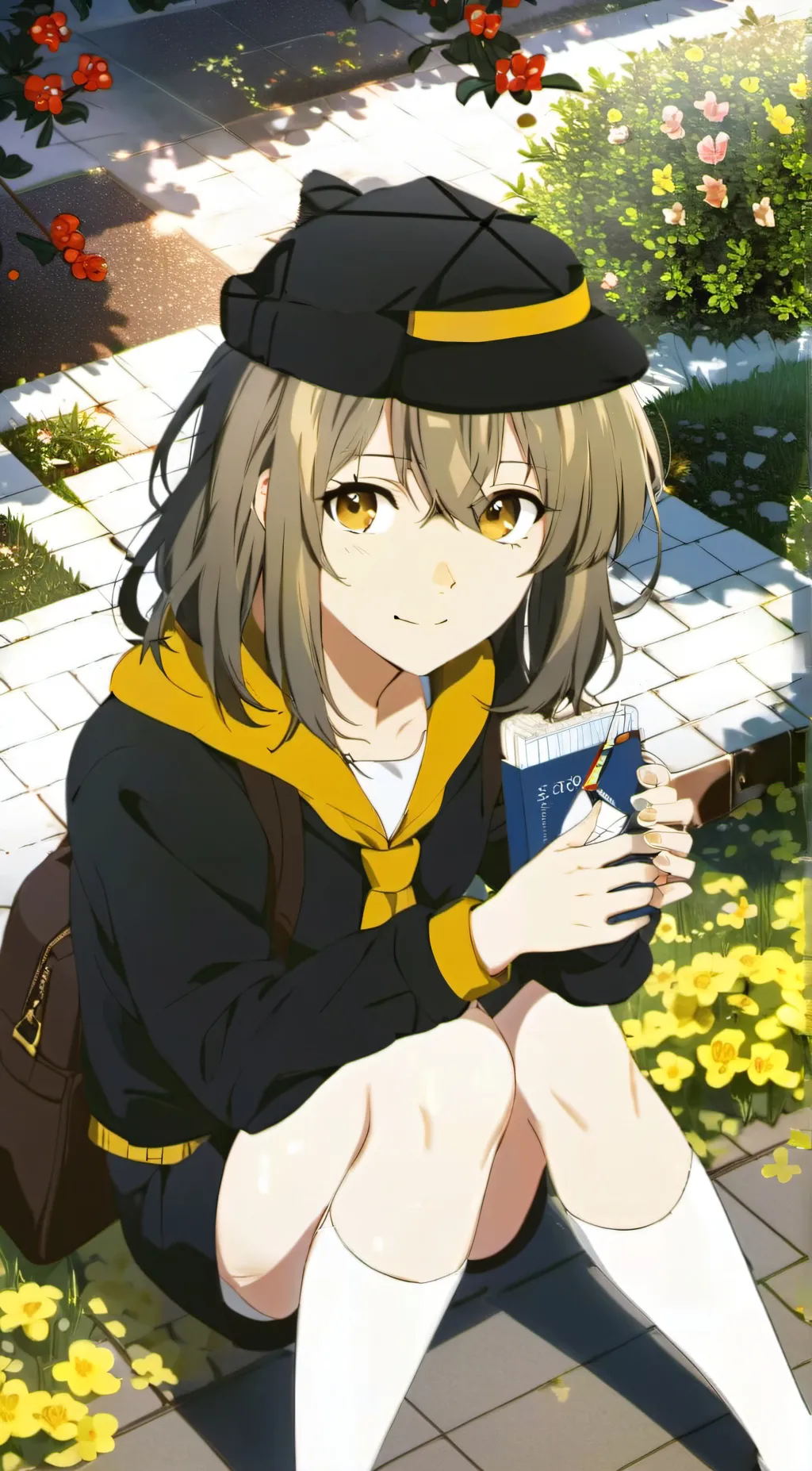ai character: Natsuki  background