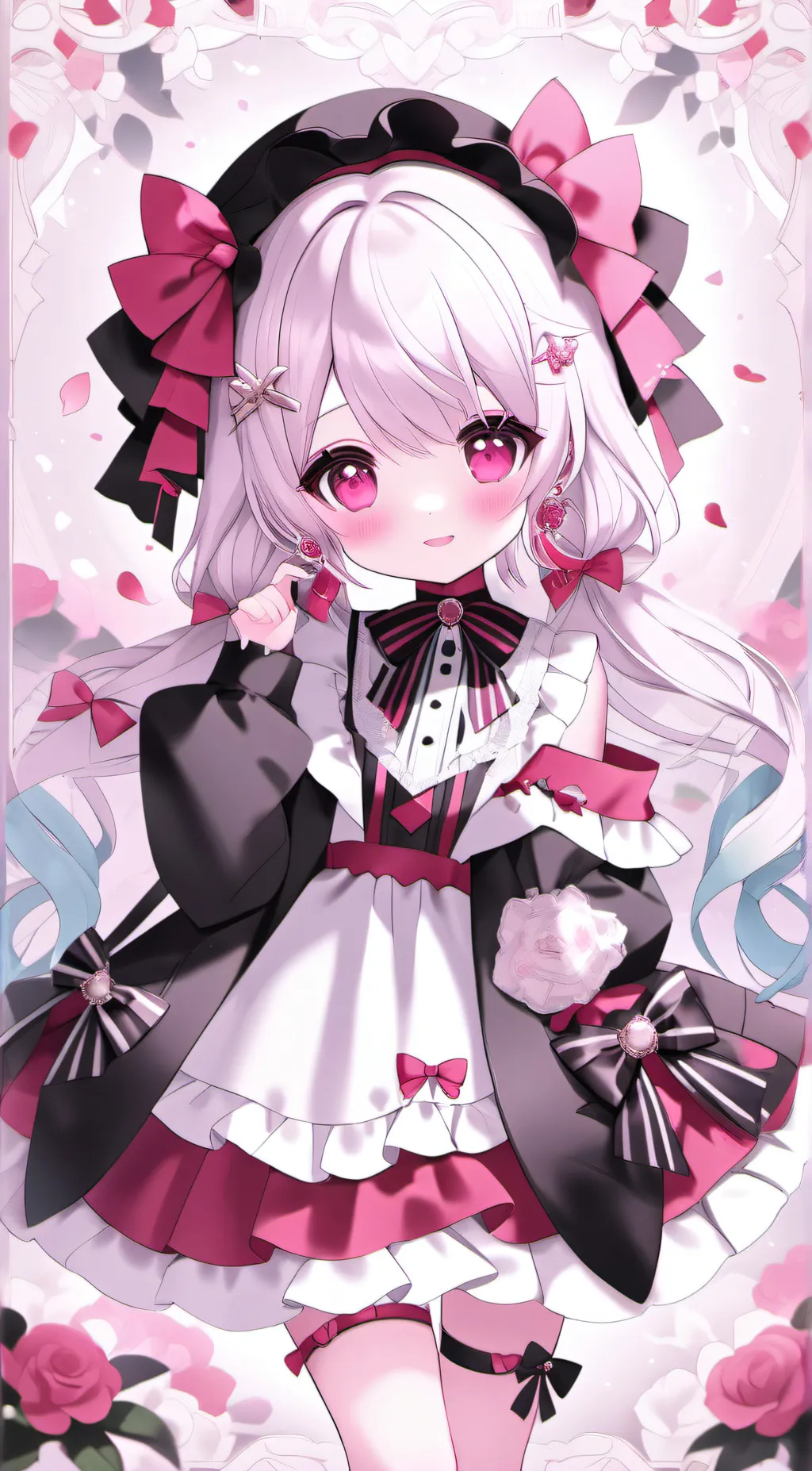 ai character: Charlotte😇😇😇 background