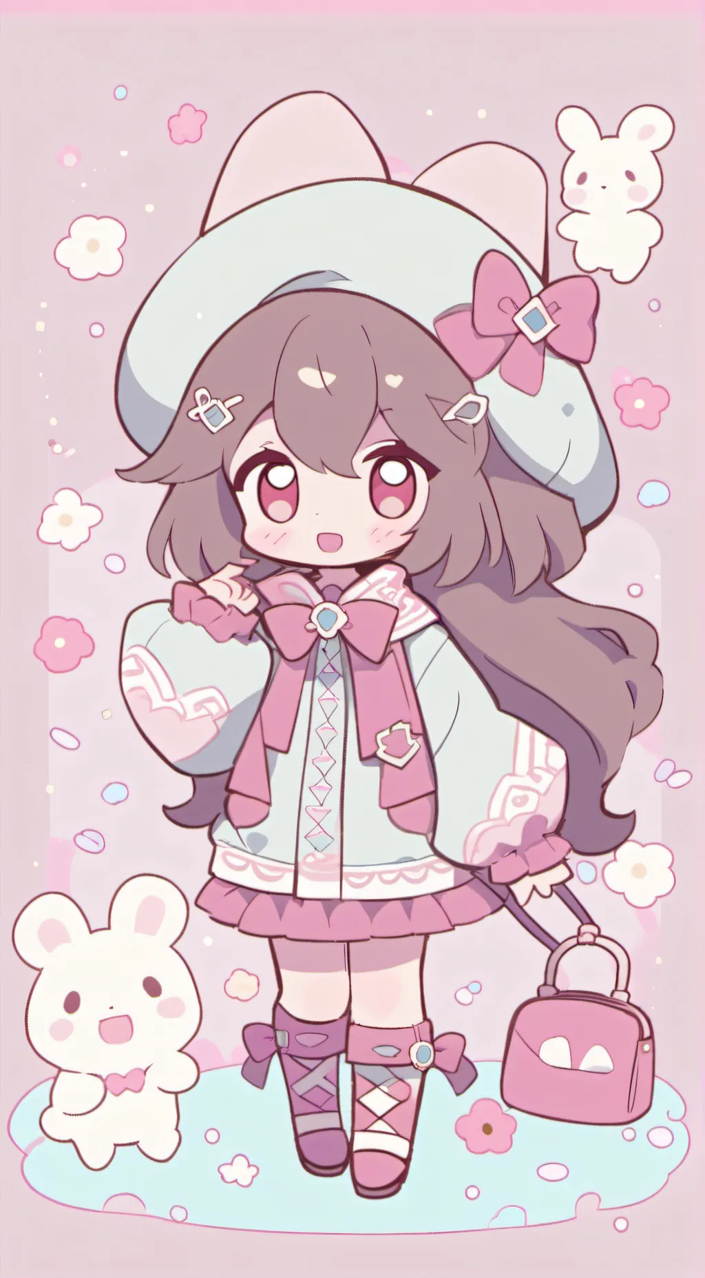 ai character: ella  background