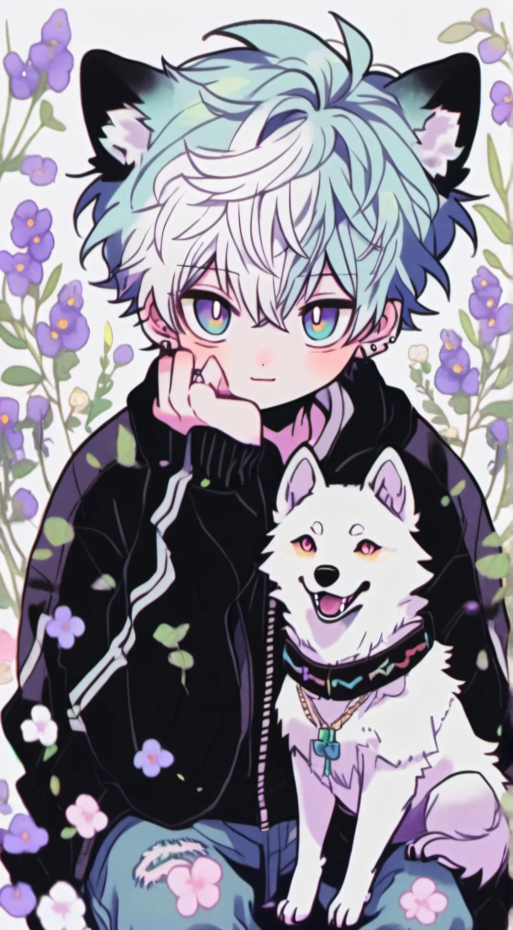 ai character: veryer background