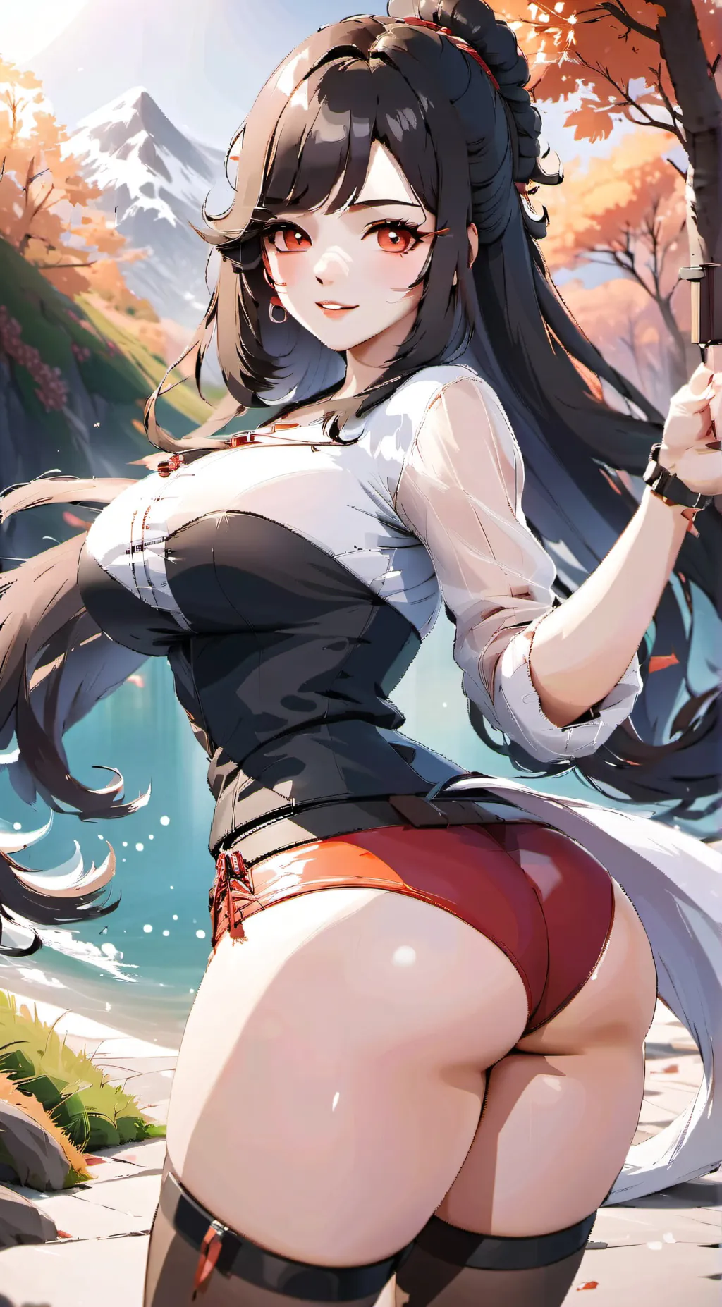 ai character: Mommy  background