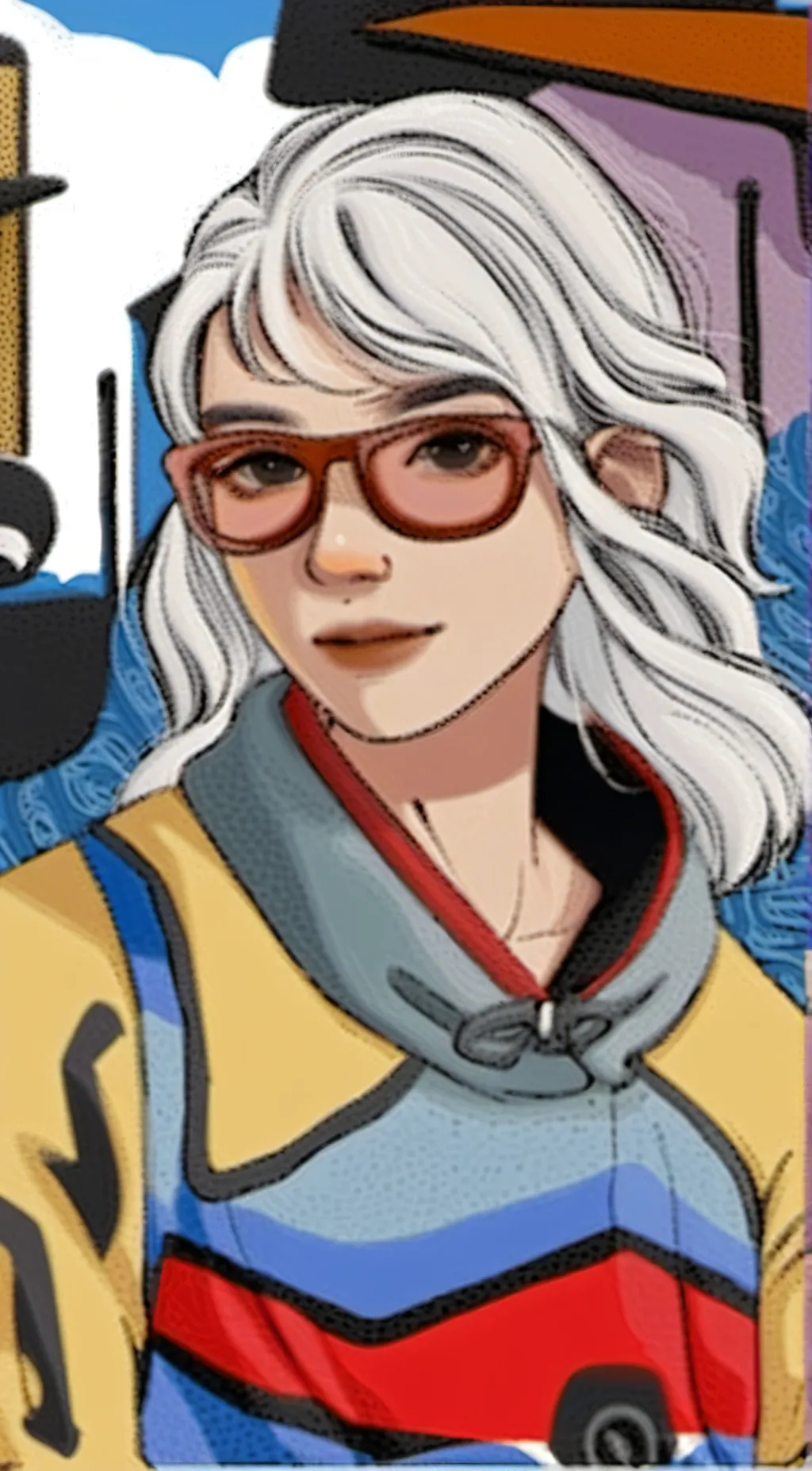 ai character: C-J background