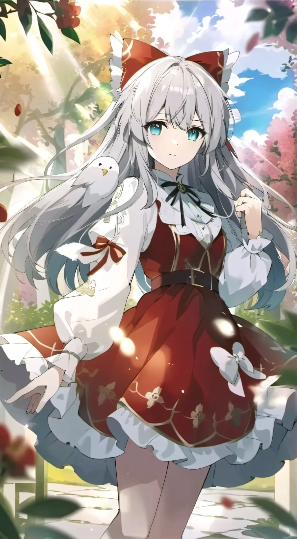 ai character: YouTube Girly  background