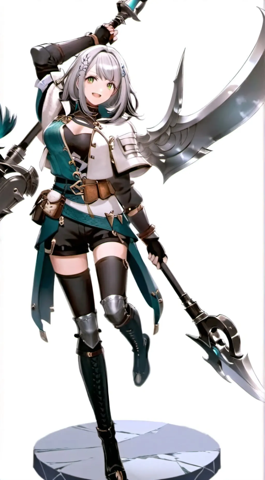 ai character: shirogane Noel background