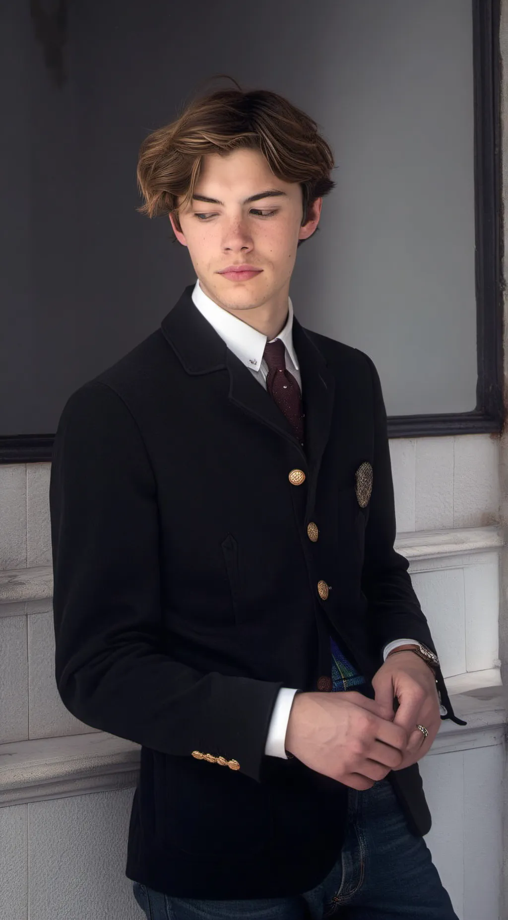 ai character: Lorenzo Berkshire  background