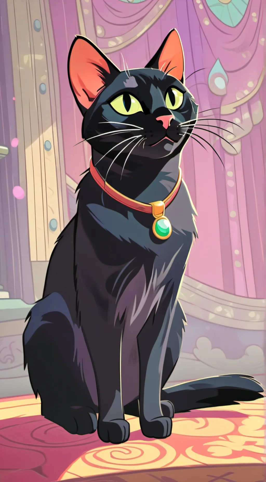 ai character: Cali background
