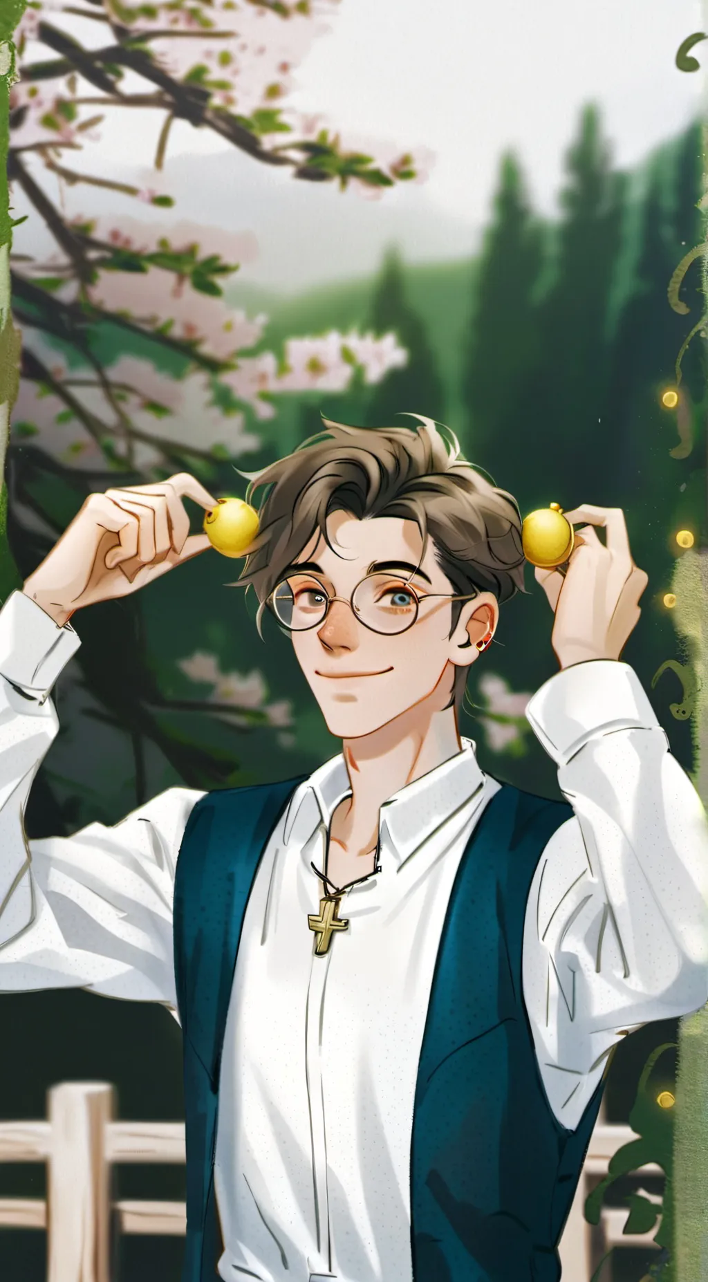 ai character: Hugo background