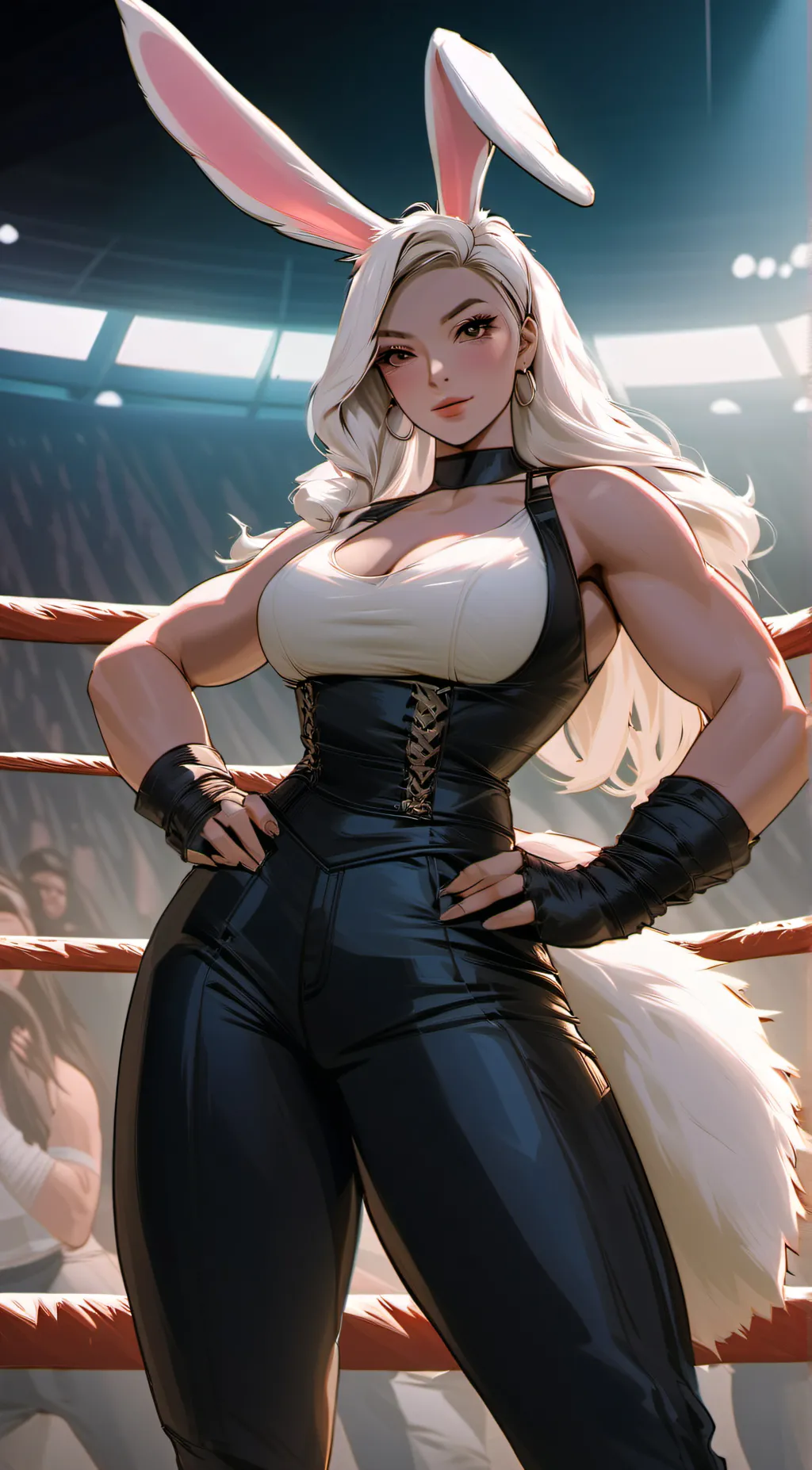 ai character: Bunny Blitzkreig background