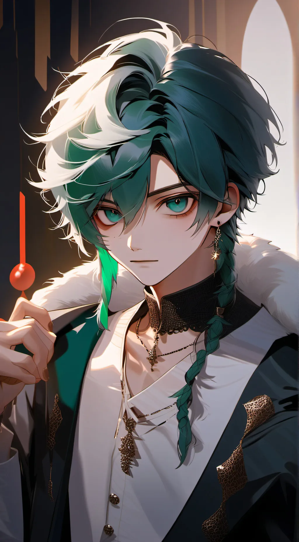 ai character: Rayyan background