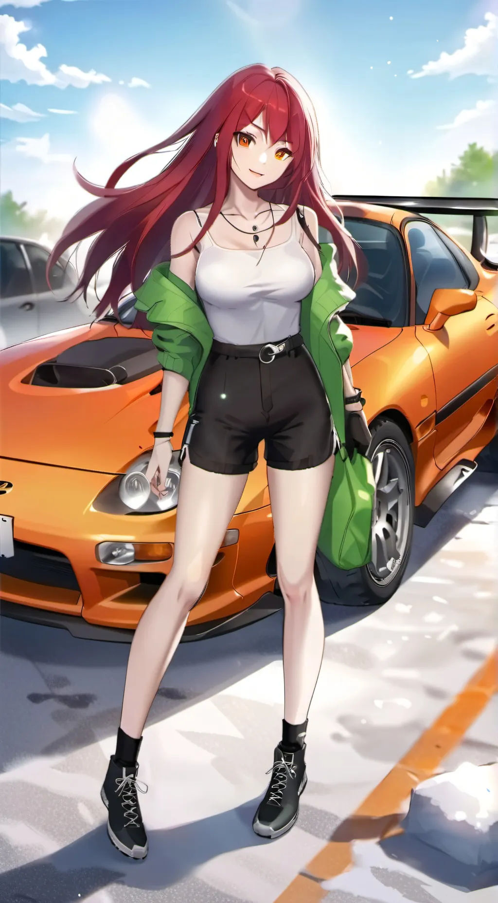 ai character: Sarah  background