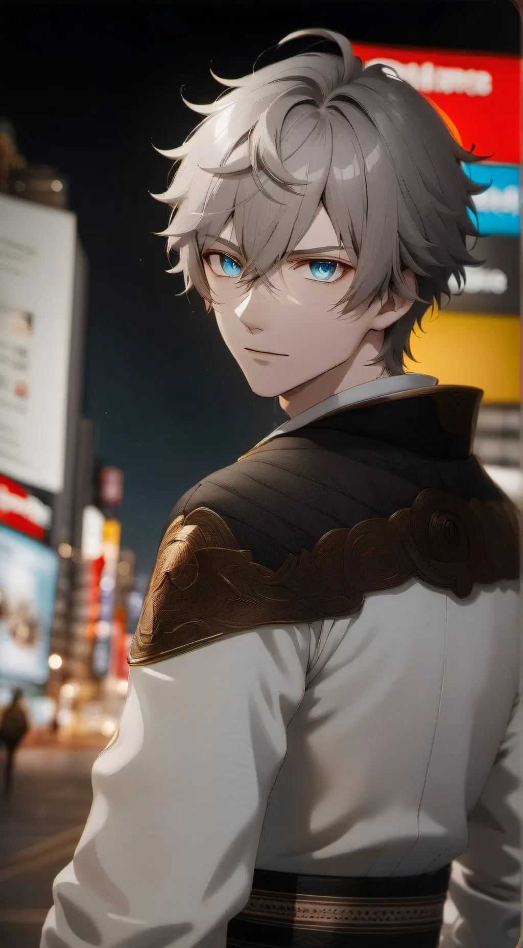 ai character: isacc background