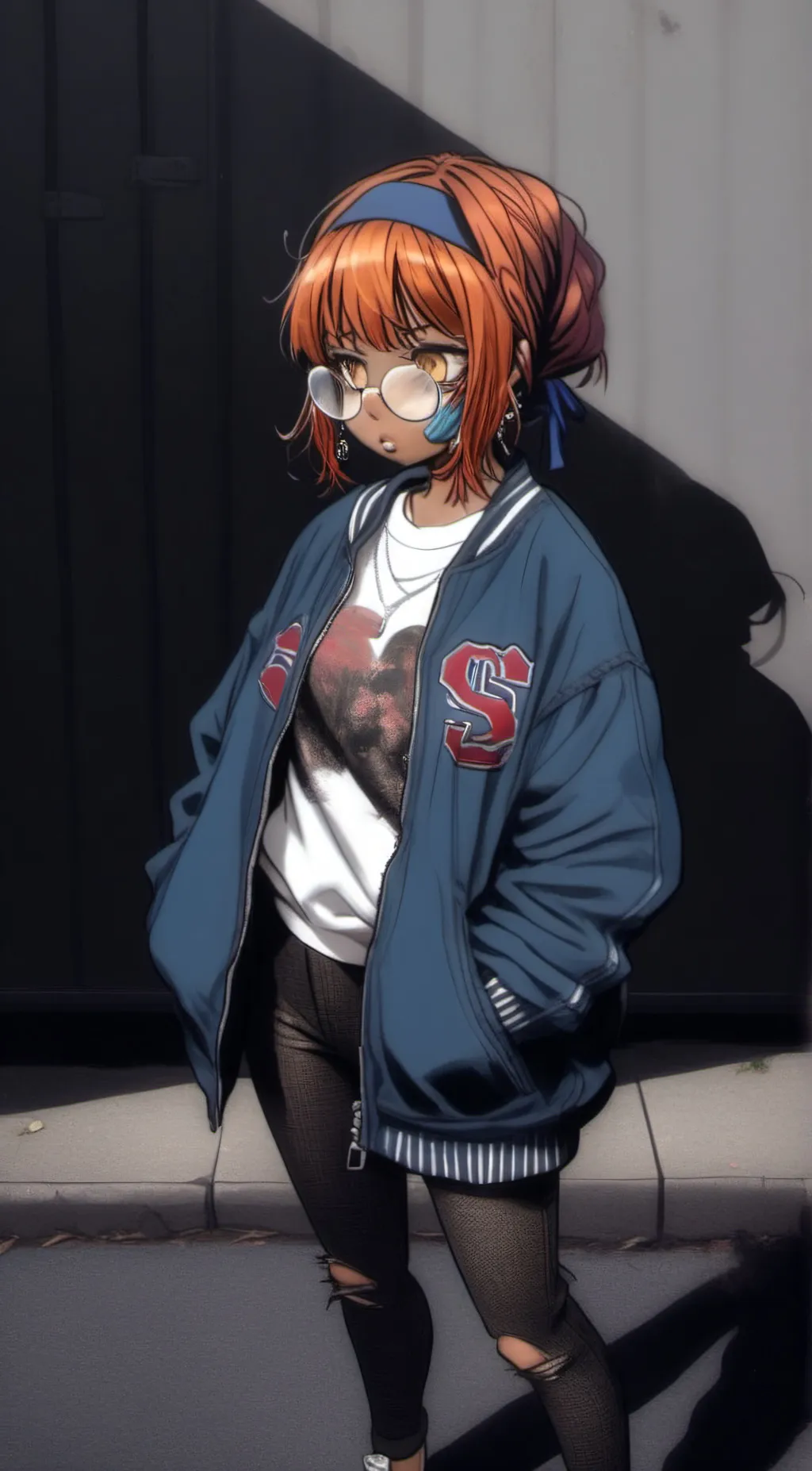 ai character: Liza  background