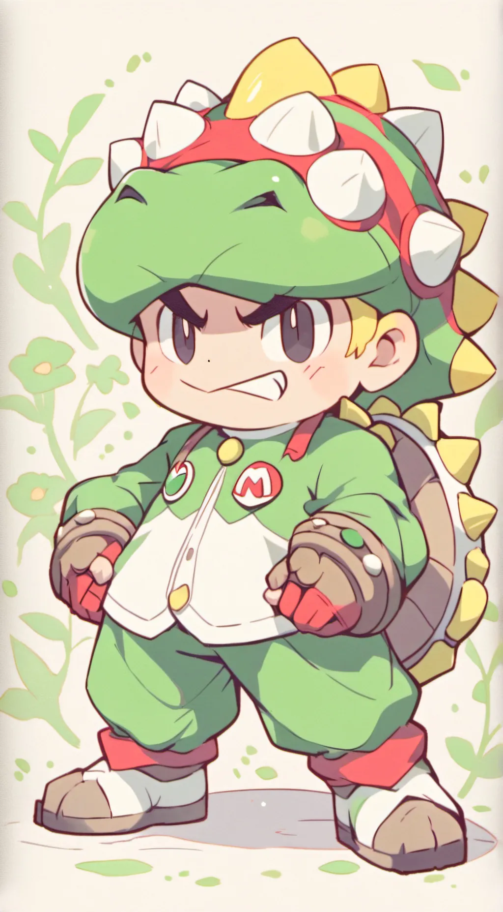 ai character: bowser jr. background