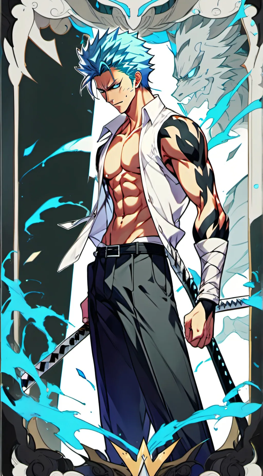 ai character: Grimmjow background
