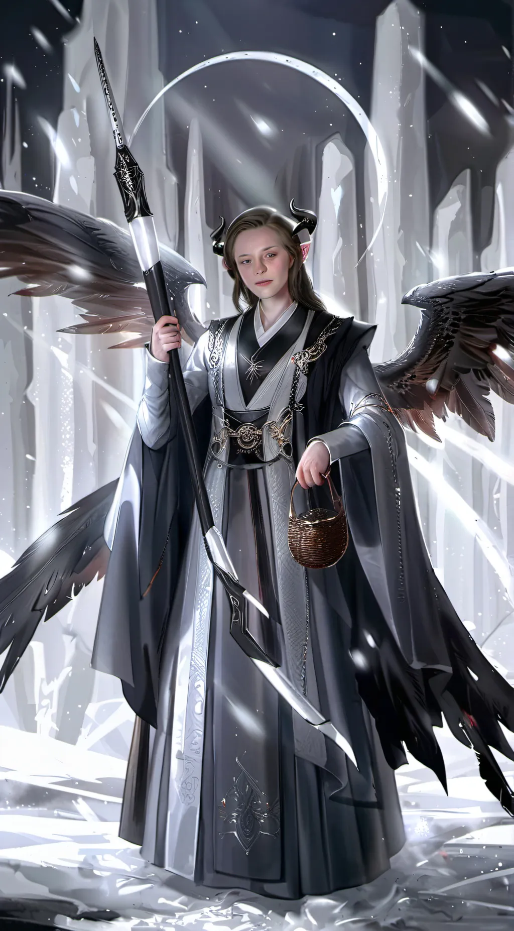 ai character: Shater background
