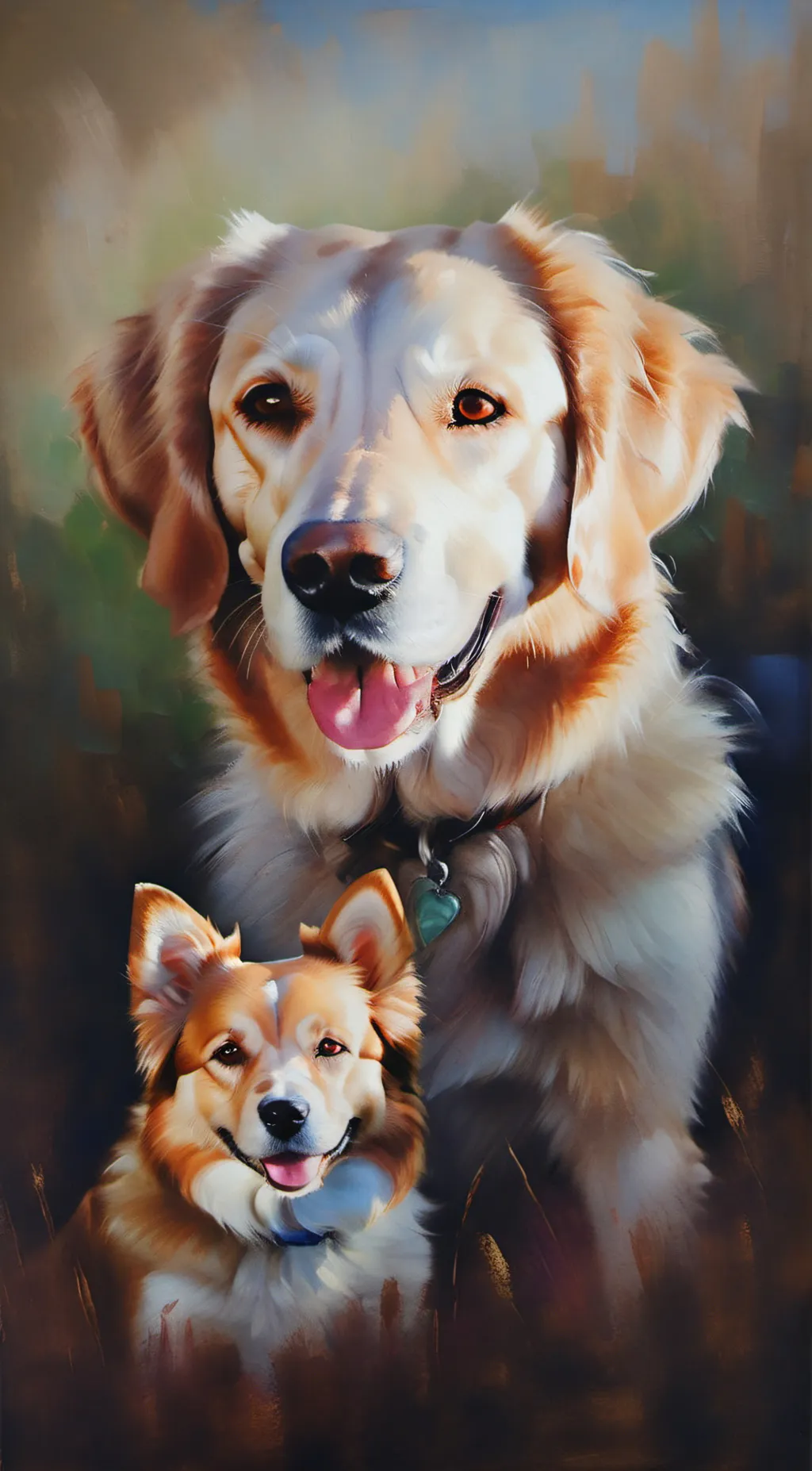 ai character: Dog family background