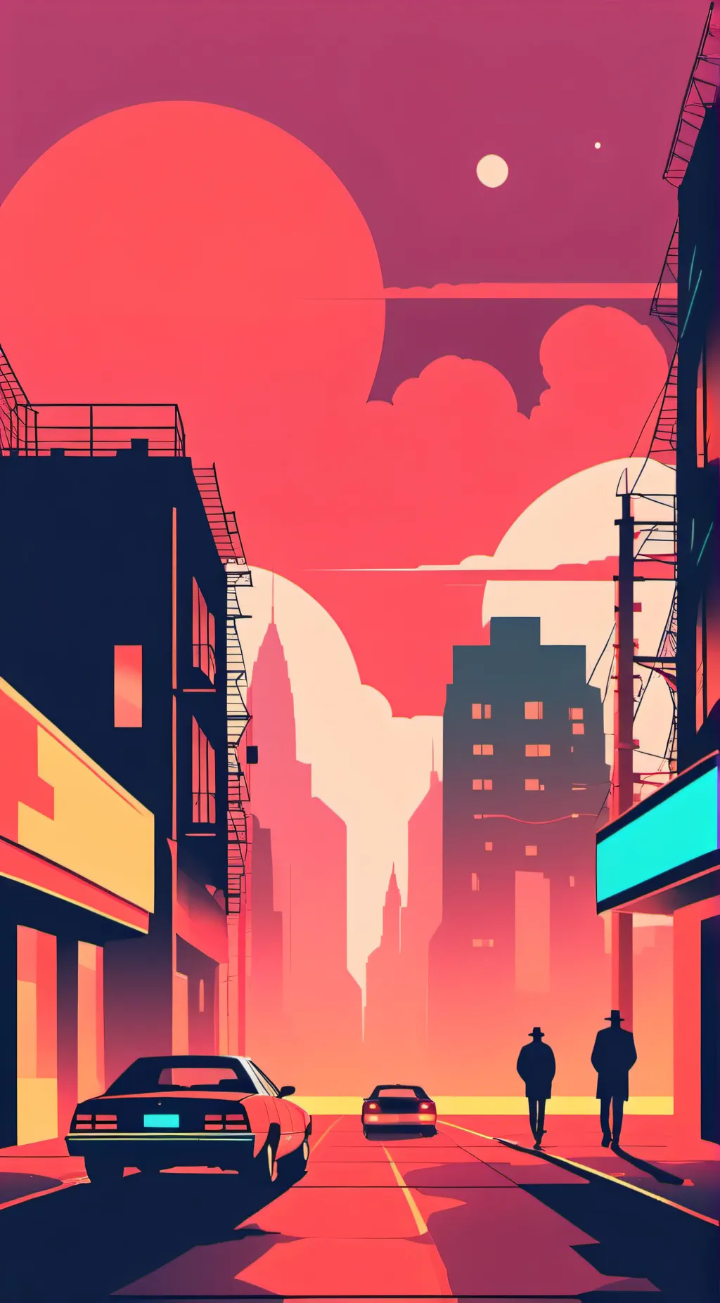 ai character: Ch6 a new day background